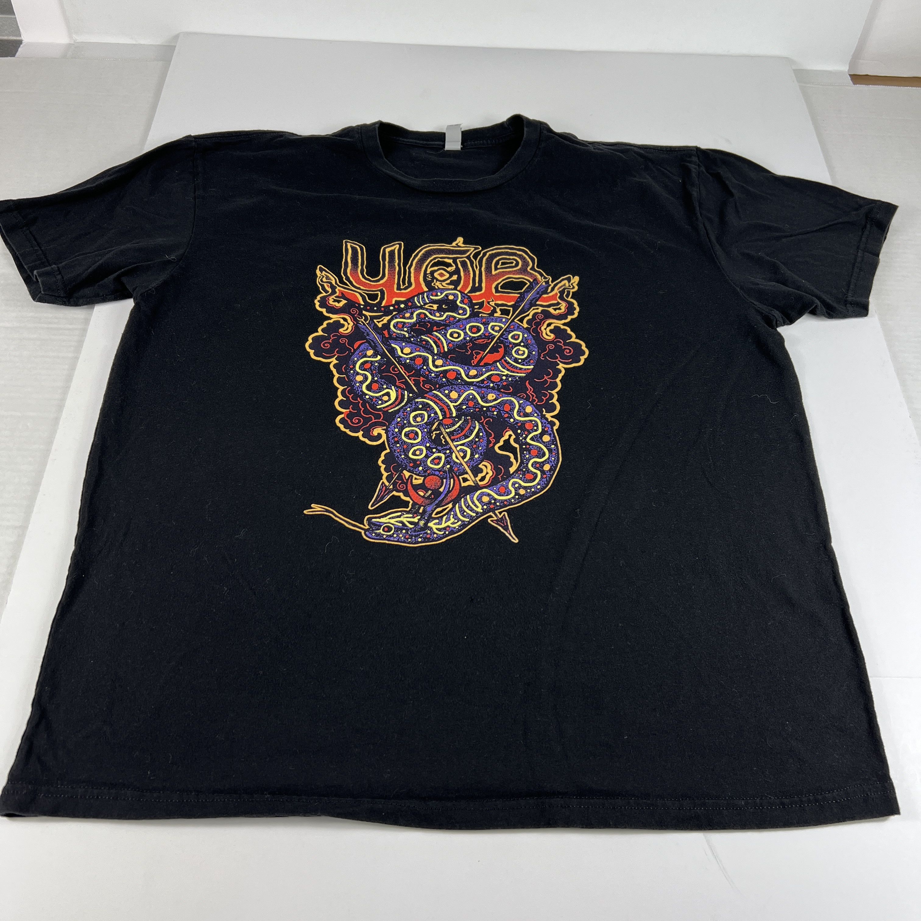 Next Level × Rock Band × Rock Tees YOB Basilisk Doom Metal Rock Band ...