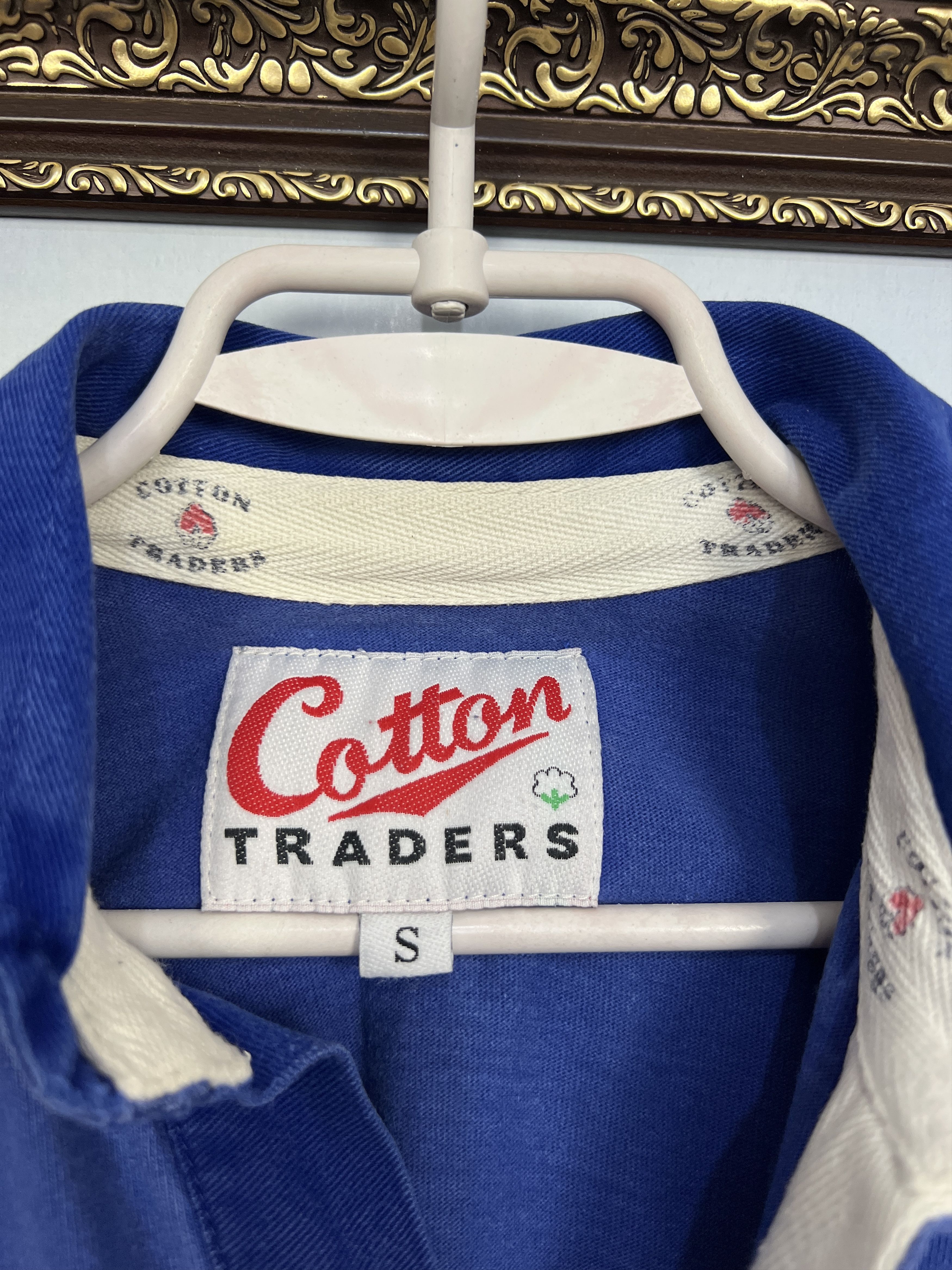 Cotton Traders Vintage 90's France Rugby Union Long Sleeve Jersey Trikot Size US S / EU 44-46 / 1 - 7 Thumbnail