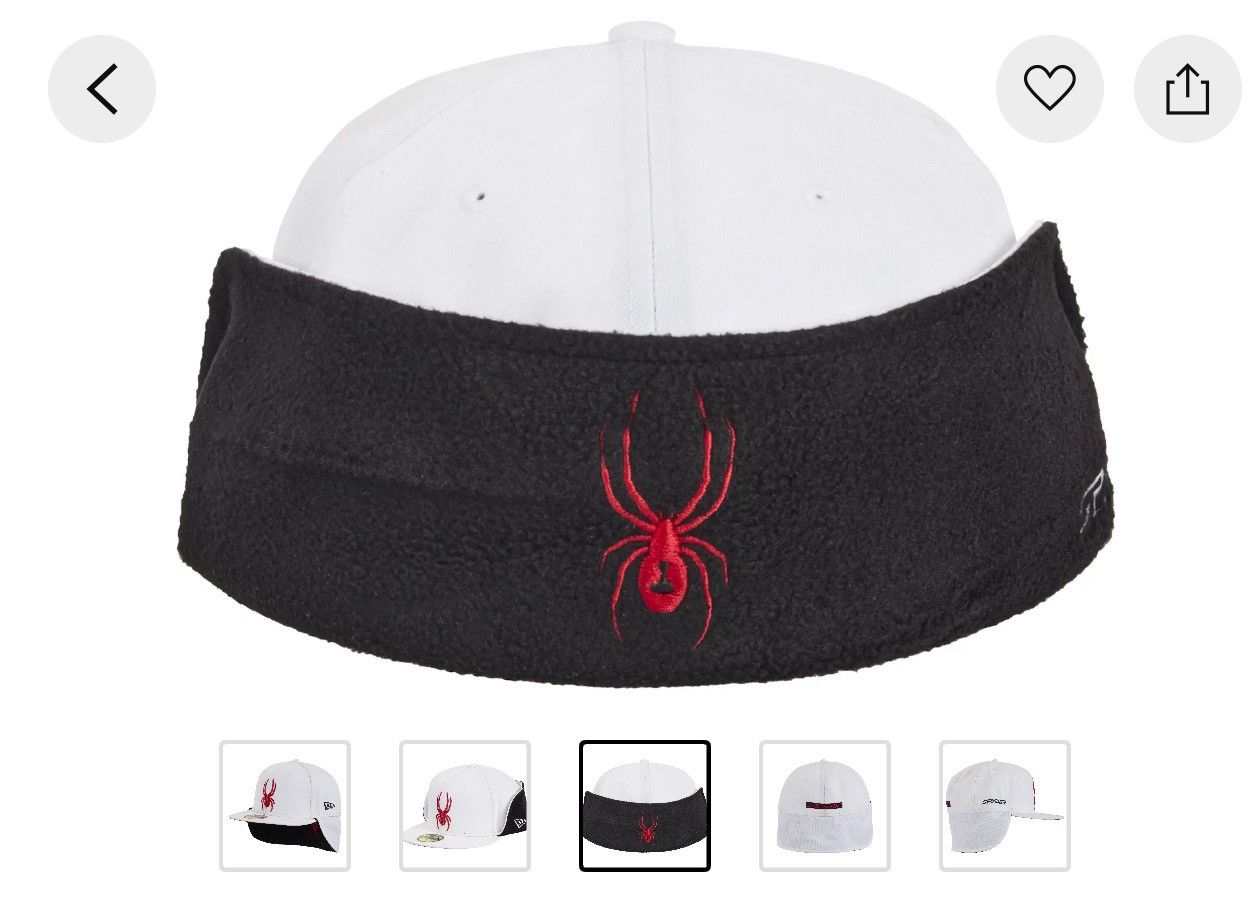Spyder × Supreme Supreme Spyder EarFlap New Era Hat Size ONE SIZE - 2 Thumbnail