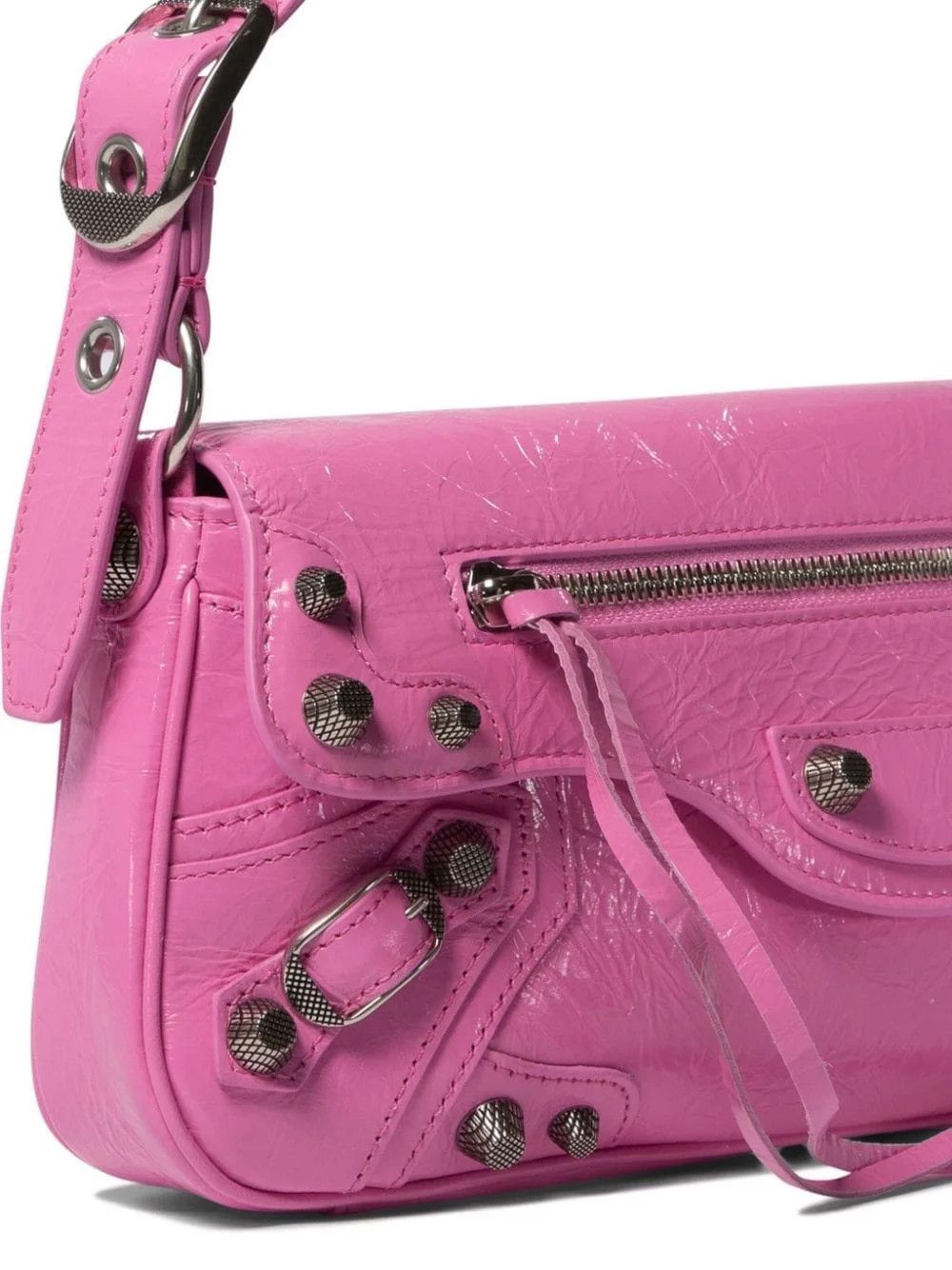 Balenciaga o1srvl11e1125 Size: OS / Le Cagole Small Sling Bag in Pink Size ONE SIZE - 4 Thumbnail