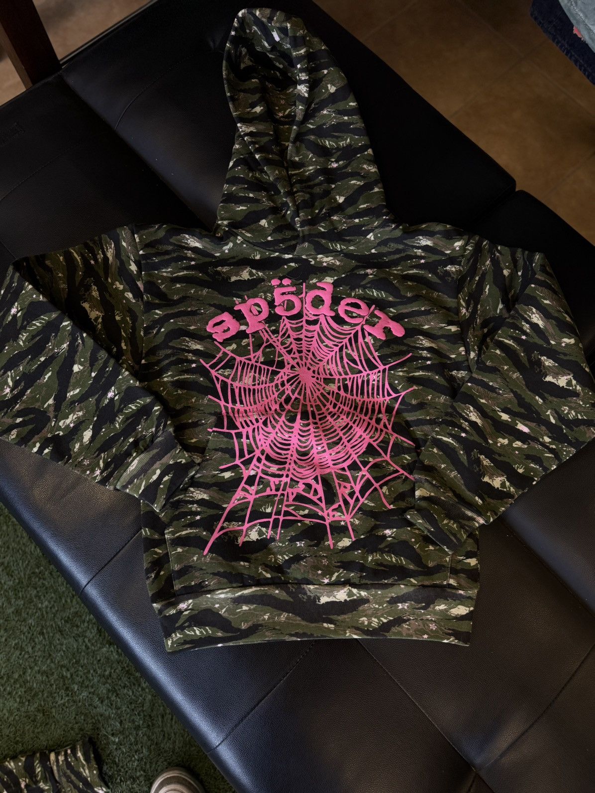 Sp5der Sp5der Worldwide Green Camo Hoodie Size XS (NEW) Size US XS / EU 42 / 0 - 1 Thumbnail