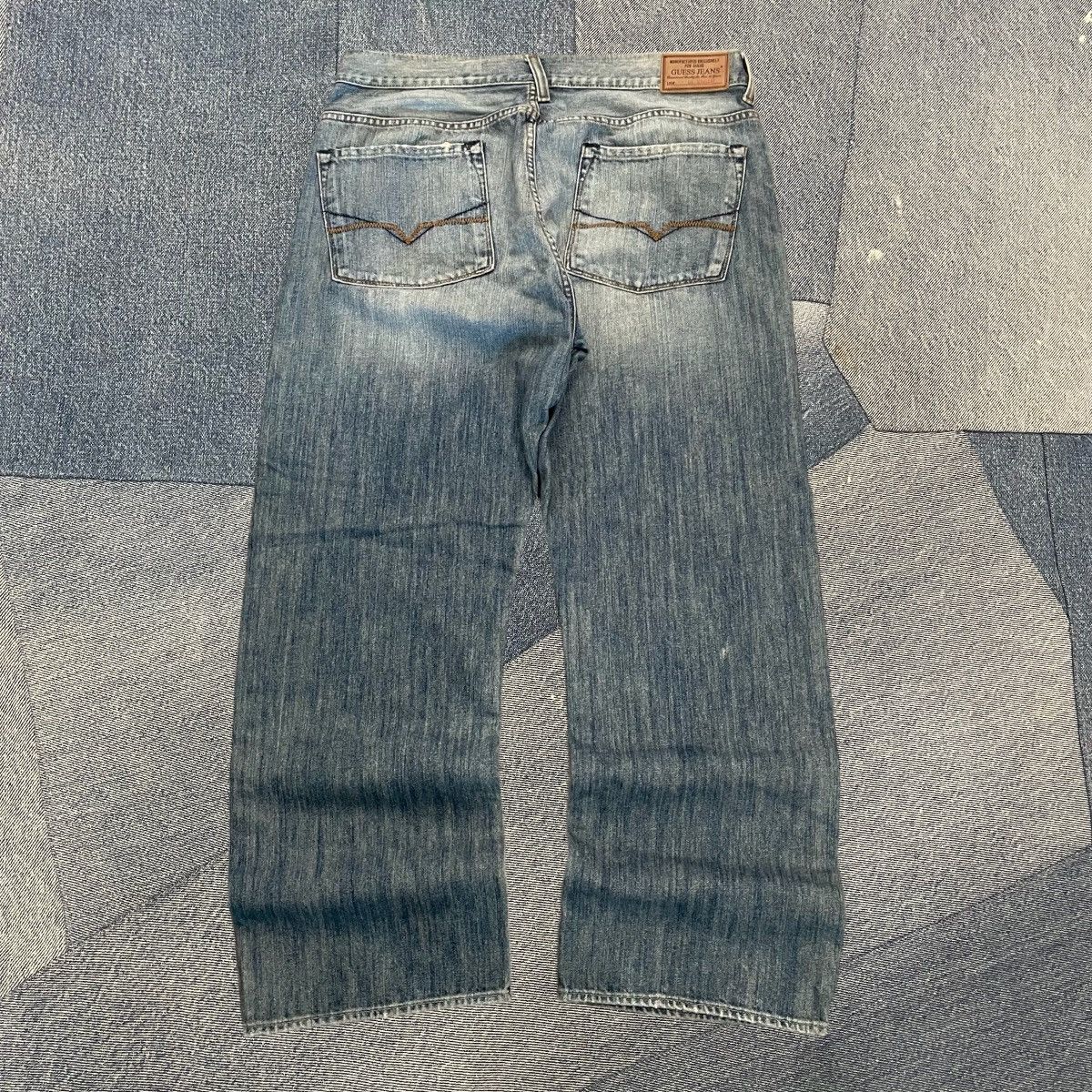 Guess × Vintage CRAZY Baggy Y2K Guess Denim Size US 35 - 1 Thumbnail