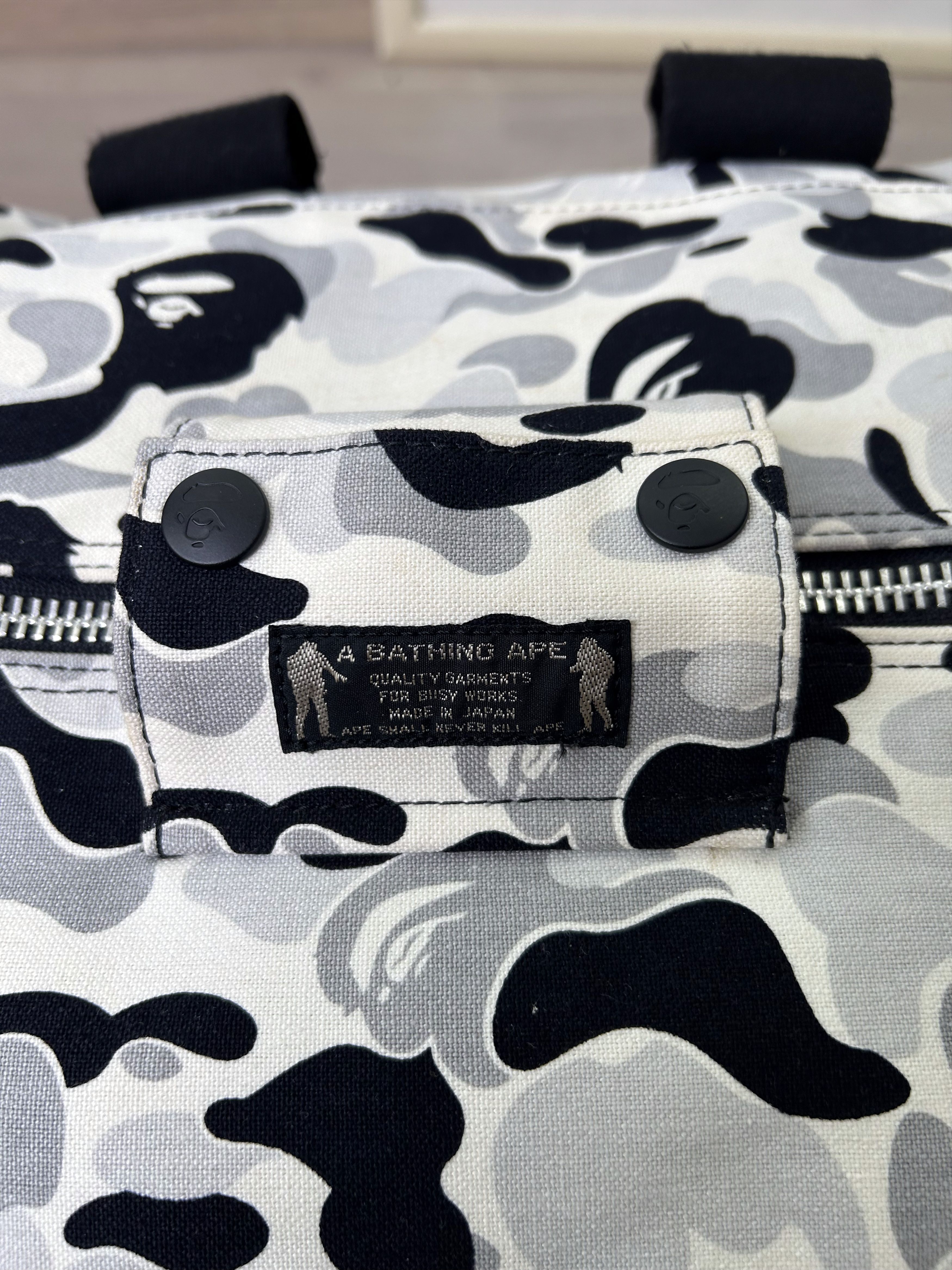 Bape 2002 Bape Boston Bag Gray Camo Size ONE SIZE - 3 Thumbnail