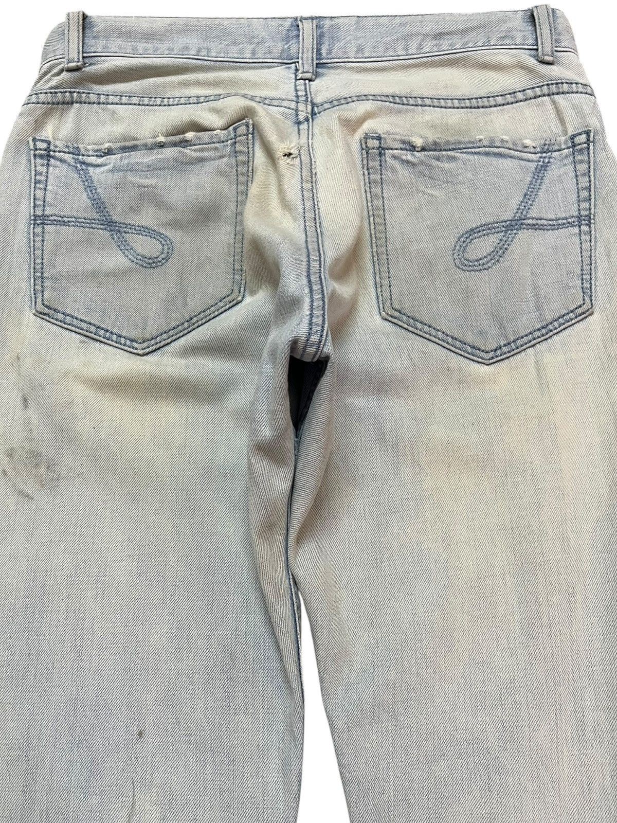JOSEPH HOMME Vintage Joseph Homme Selvedge Faded Distressed Denim Size US 30 / EU 46 - 7 Thumbnail