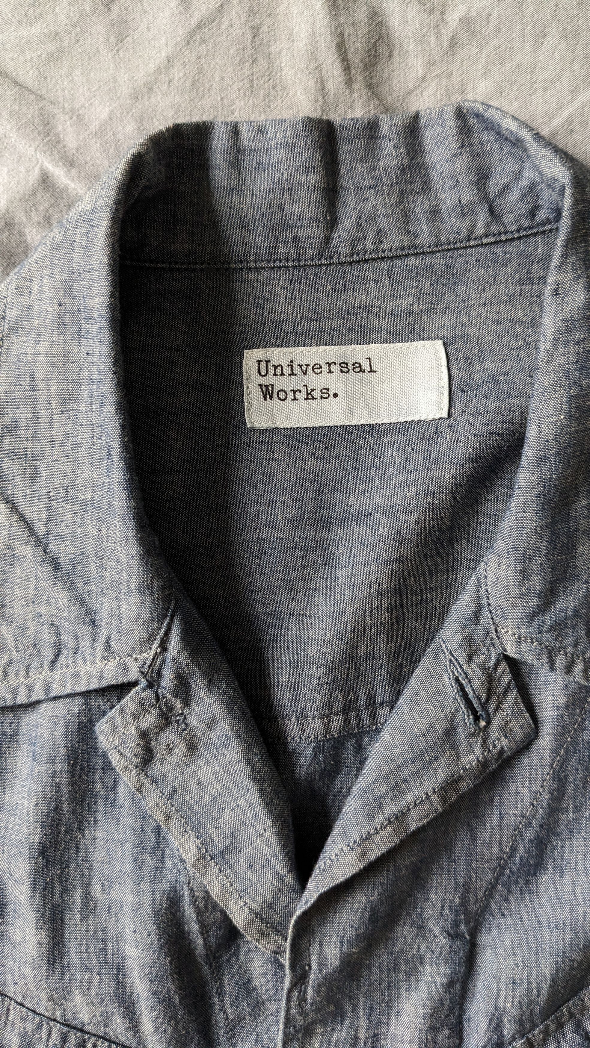 Universal Works Universal Works Chambray Jungle shirt Size US S / EU 44-46 / 1 - 3 Thumbnail