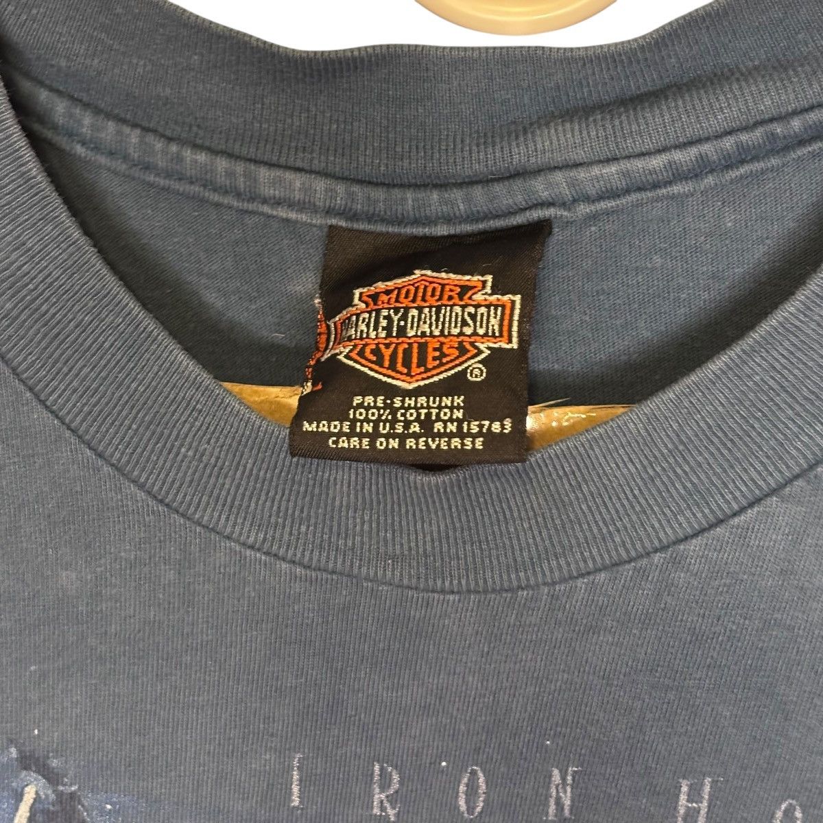 Harley Davidson × Vintage Vintage Harley Davidson Iron Horses Thrashed Faded Size XL Size US XL / EU 56 / 4 - 7 Thumbnail
