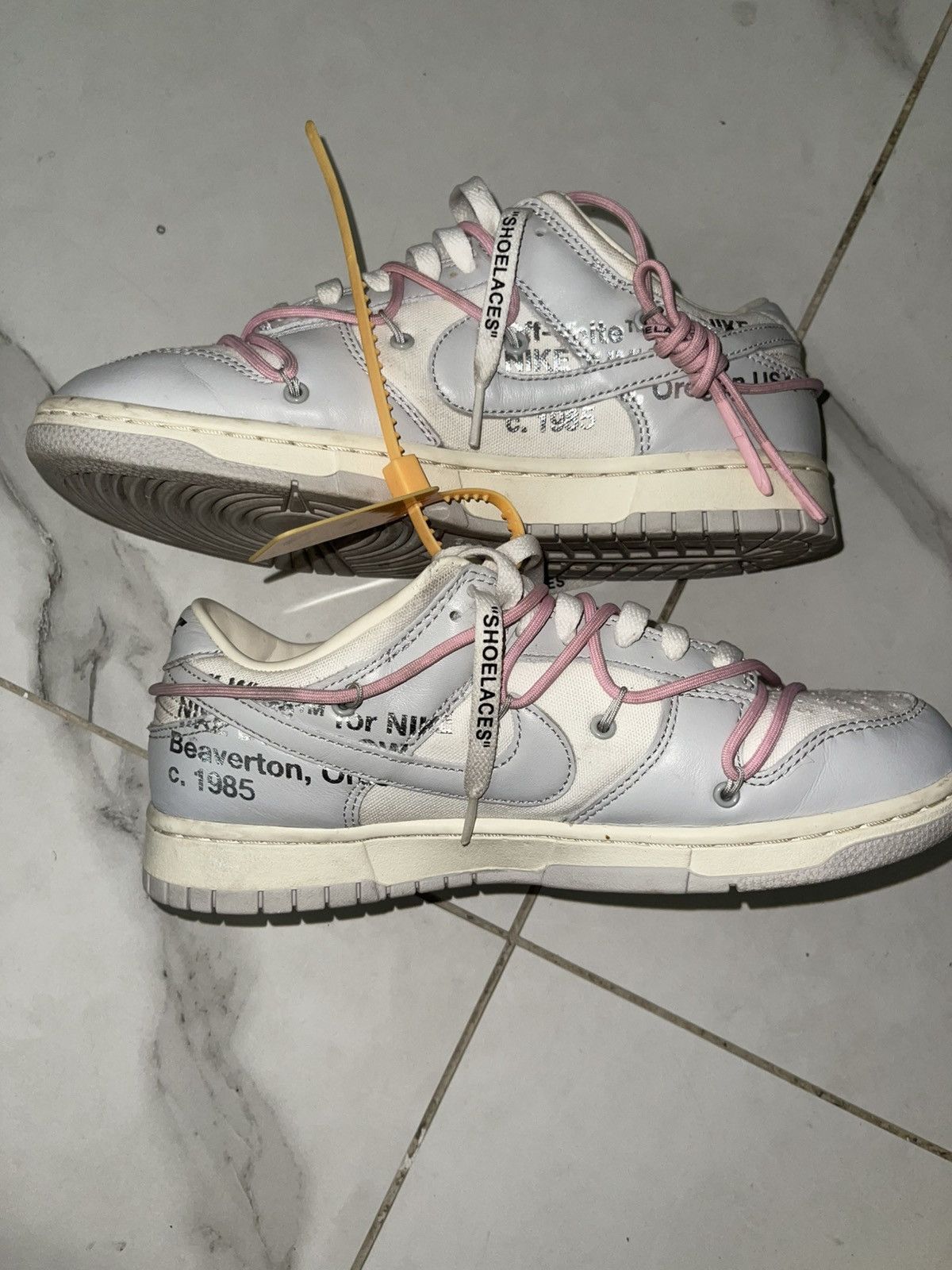 Nike × Off-White Nike x Off-white Dunk low lot 9 Size/9 Size US 9 / EU 42 - 9 Thumbnail