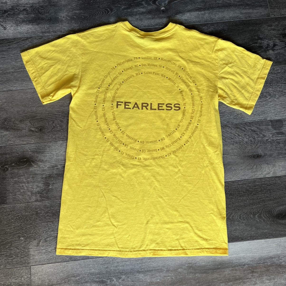 Band Tees Vintage 2008 Taylor Swift Fearless World Tour Band Tee Shirt Size US S / EU 44-46 / 1 - 2 Thumbnail