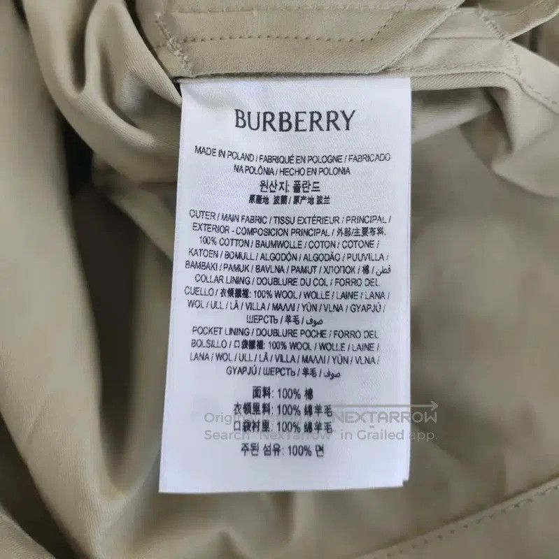 Burberry Burberry Light Green Women's Trench Coat. Size M / US 6-8 / IT 42-44 - 4 Thumbnail
