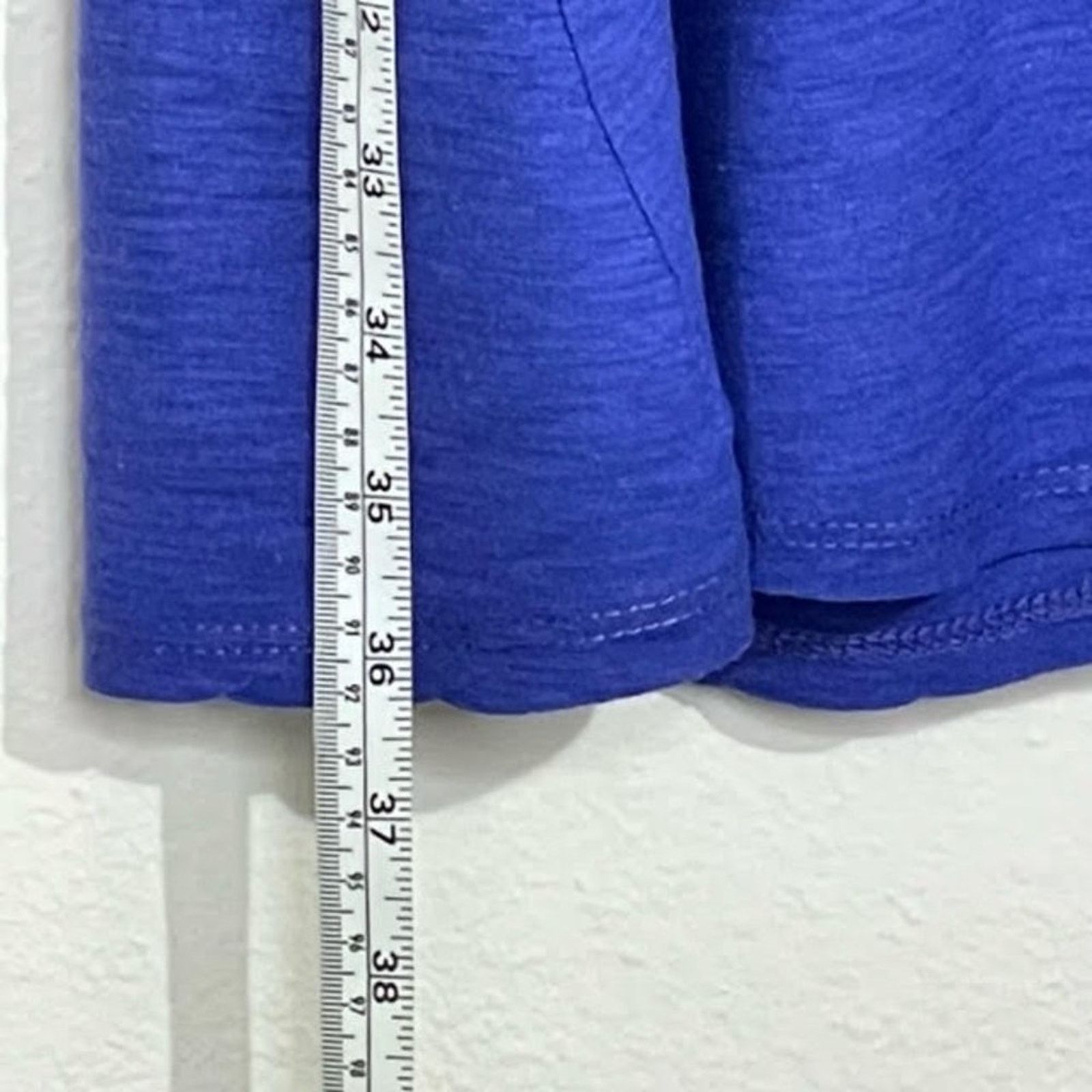 Other Michelle by Comune Royal Blue Strappy Back Swing Dress NWT Size S / US 4 / IT 40 - 3 Thumbnail