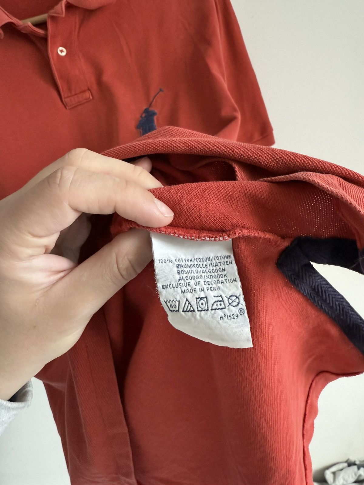 Polo Ralph Lauren × Ralph Lauren × Vintage Vintage VTG POLO RALPH LAUREN USA polo shirt Size US XL / EU 56 / 4 - 4 Thumbnail