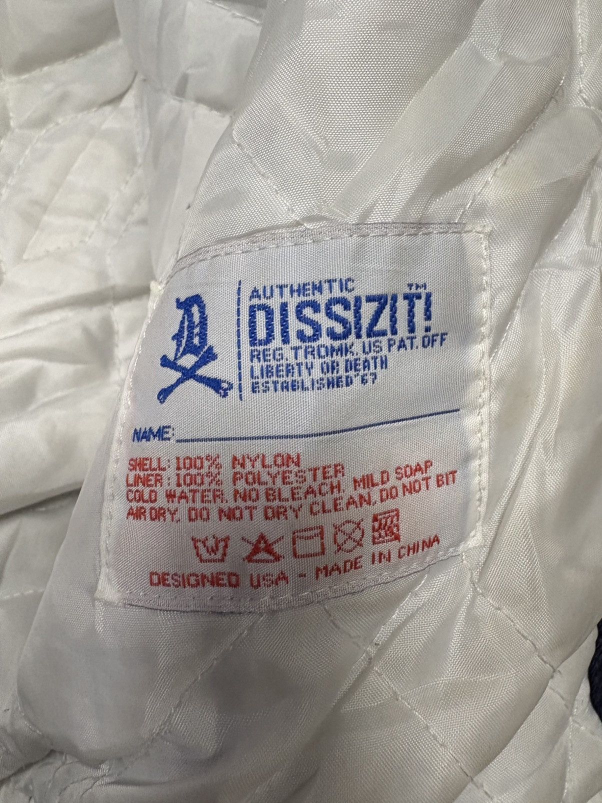 Dissizit Dissizit! Baseball jacket japanese brand size S Size US S / EU 44-46 / 1 - 7 Thumbnail