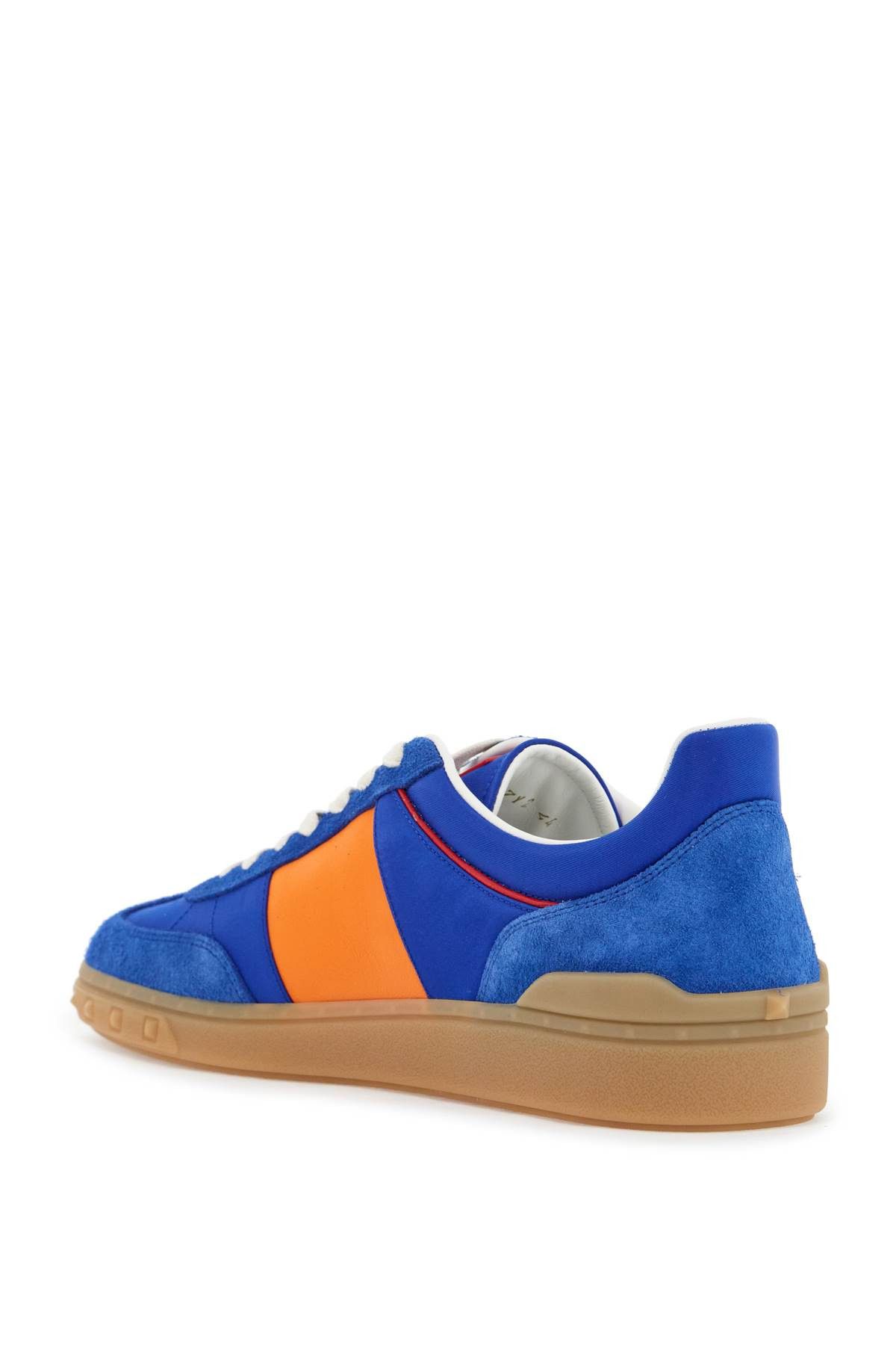 Valentino o1s22i1n1224 Suede Leather Low-Top Sneakers in Blue Size US 8 / EU 41 - 3 Thumbnail