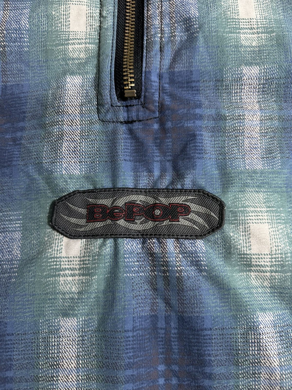 Yohji Yamamoto BIG SIZE YOHJI STYLE BE!POP HALF ZIP NICE TARTAN JACKET Size US XXL / EU 58 / 5 - 6 Thumbnail