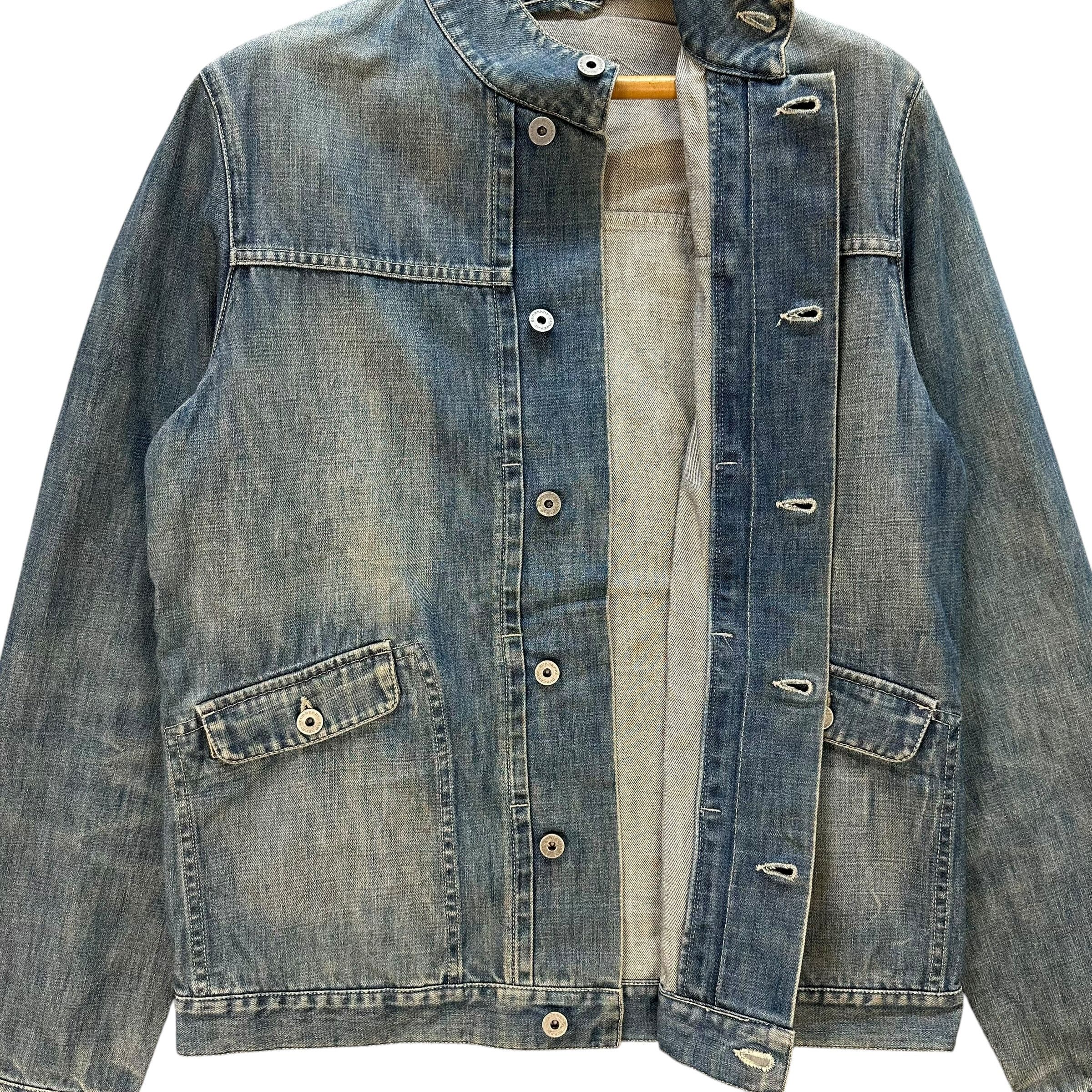 Burberry BURBERRY LONDON Washed Denim Jacket Made in Italy #A81-1952 Size US L / EU 52-54 / 3 - 8 Thumbnail