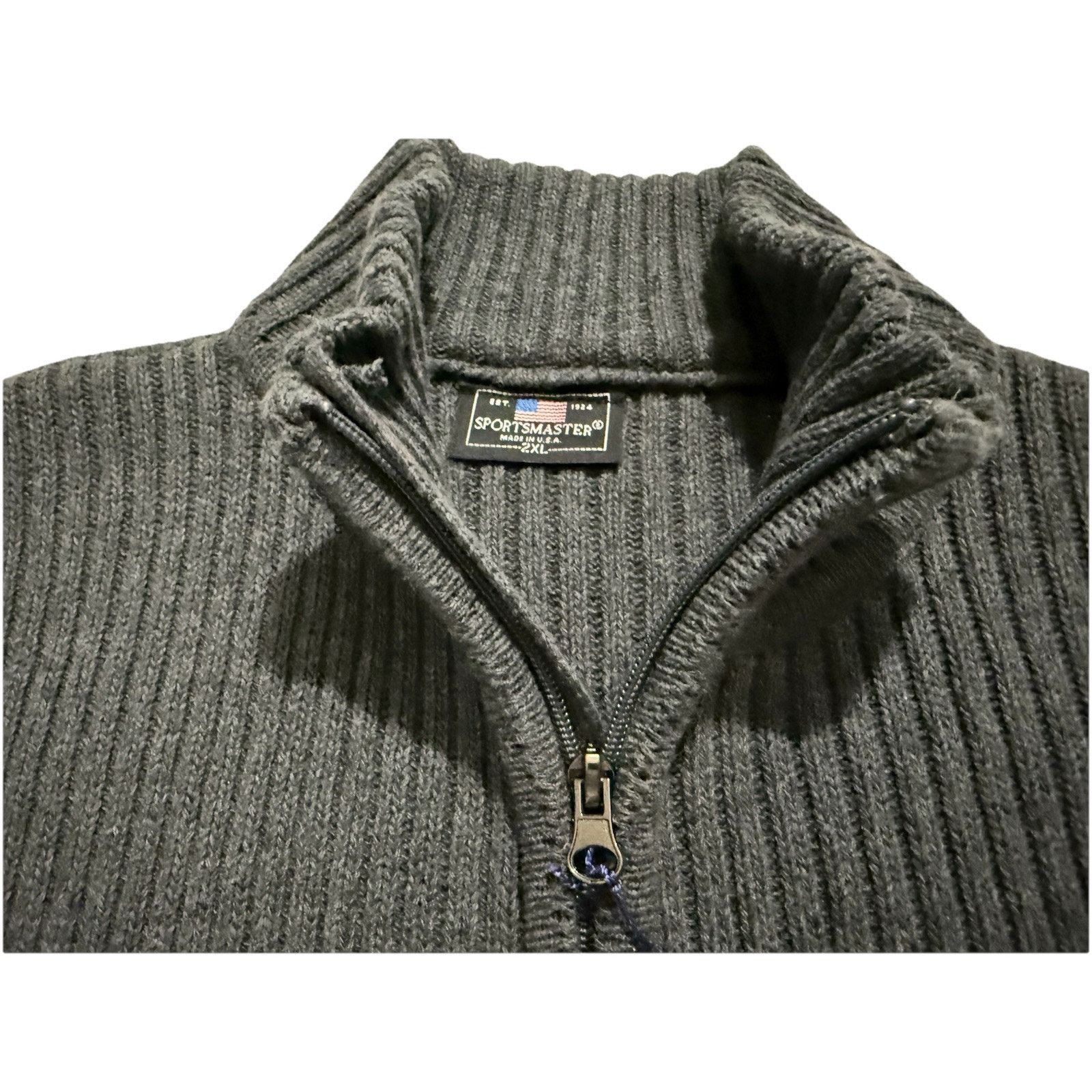 Other NWT GM Logo Sportsmaster Knitted Vest Made USA 100% Cotton Size US XXL / EU 58 / 5 - 3 Thumbnail
