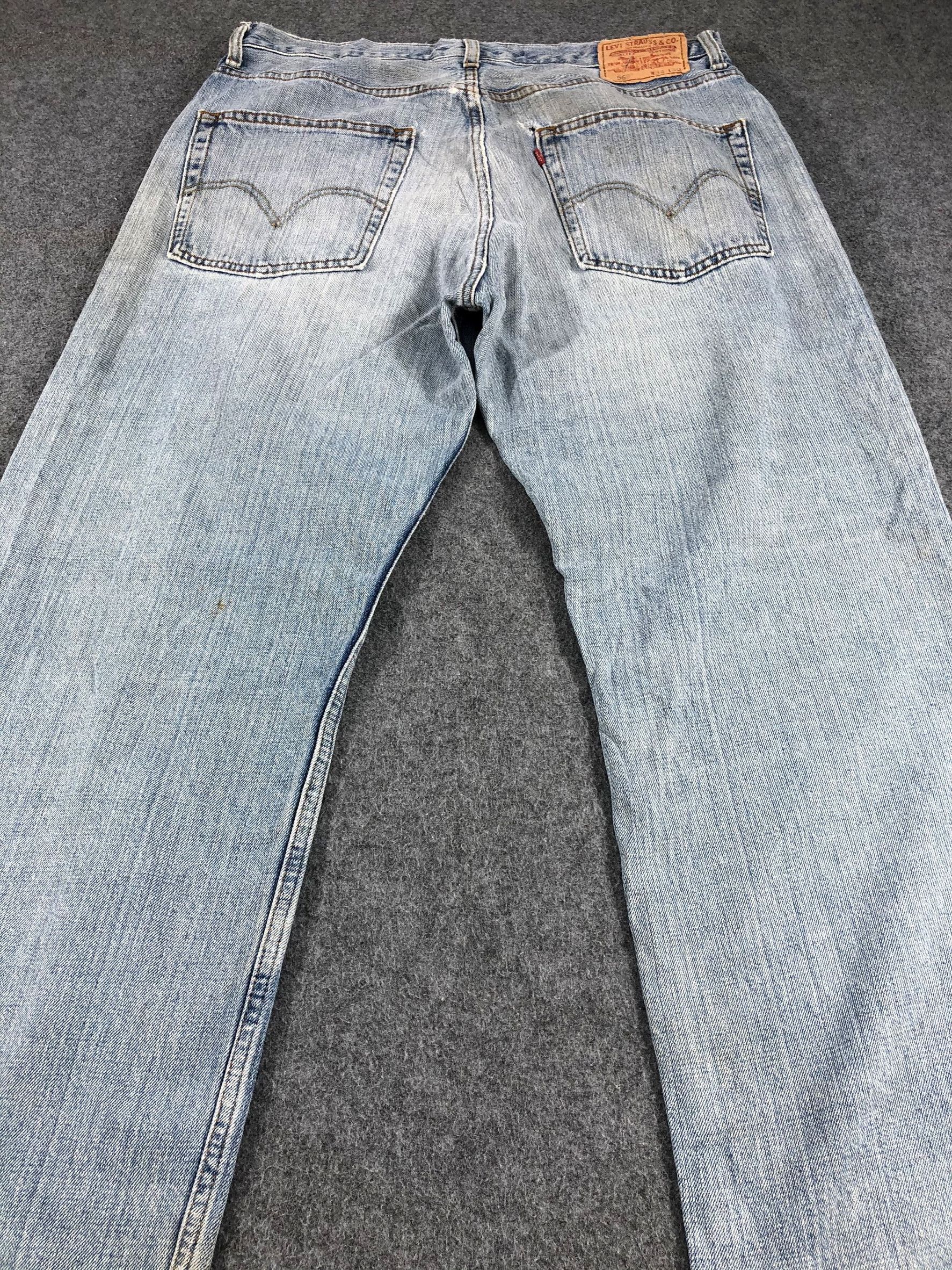 Levi's Vintage Levis 569 Jeans-JM651 Size US 35 - 4 Thumbnail