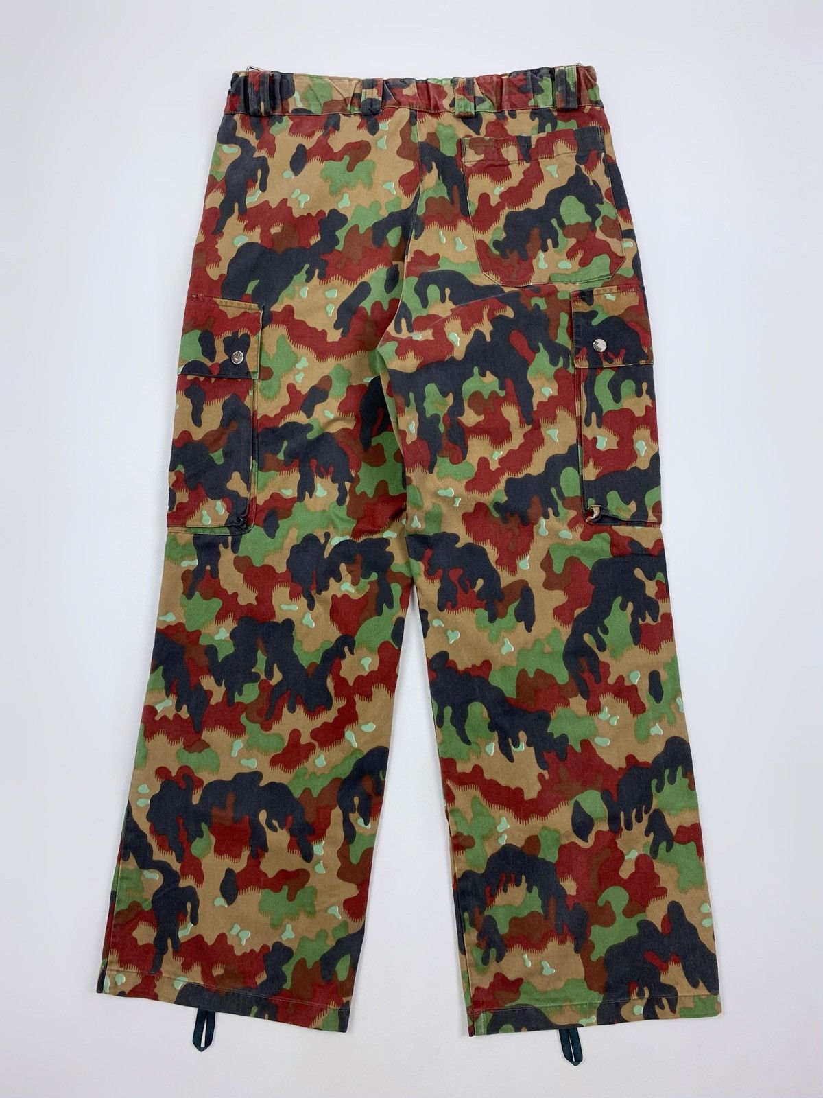Vintage 1980’s Vintage Swiss Army Alpenflage Pizza Camo Cargo Pants Size US 32 / EU 48 - 9 Thumbnail