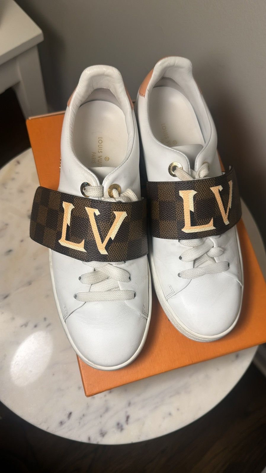 Louis Vuitton Louis Vuitton White Archlight Floral Print