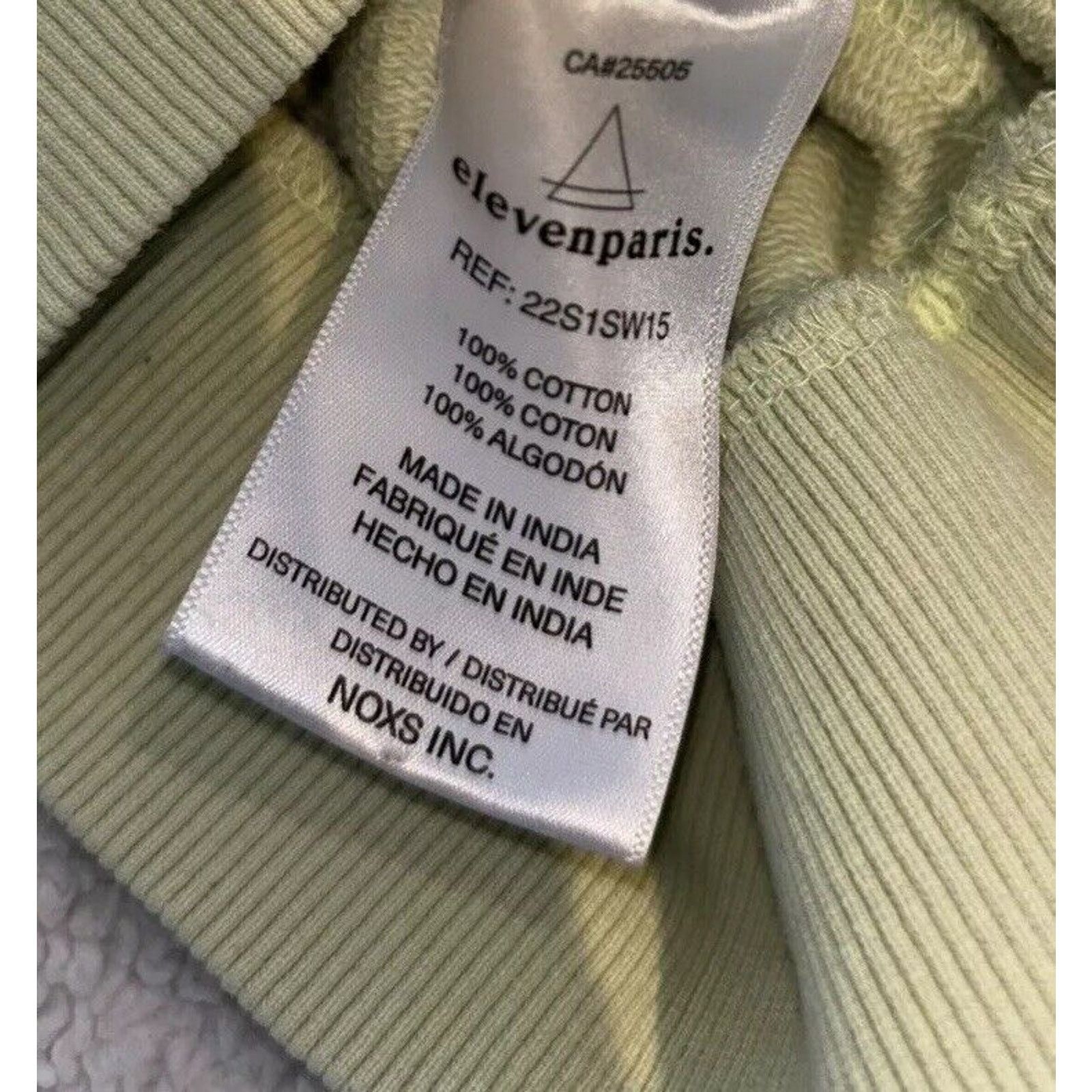 Eleven Paris Eleven Paris Sweater Sweatshirt Neon Pocket Graphic Pullover Size US M / EU 48-50 / 2 - 14 Thumbnail