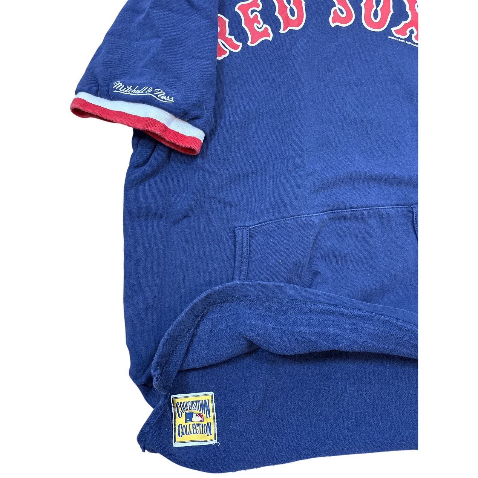 Mitchell & Ness Mitchell & Ness Boston Red Sox Medium short sleeve Hoodie Size M / US 6-8 / IT 42-44 - 3 Thumbnail