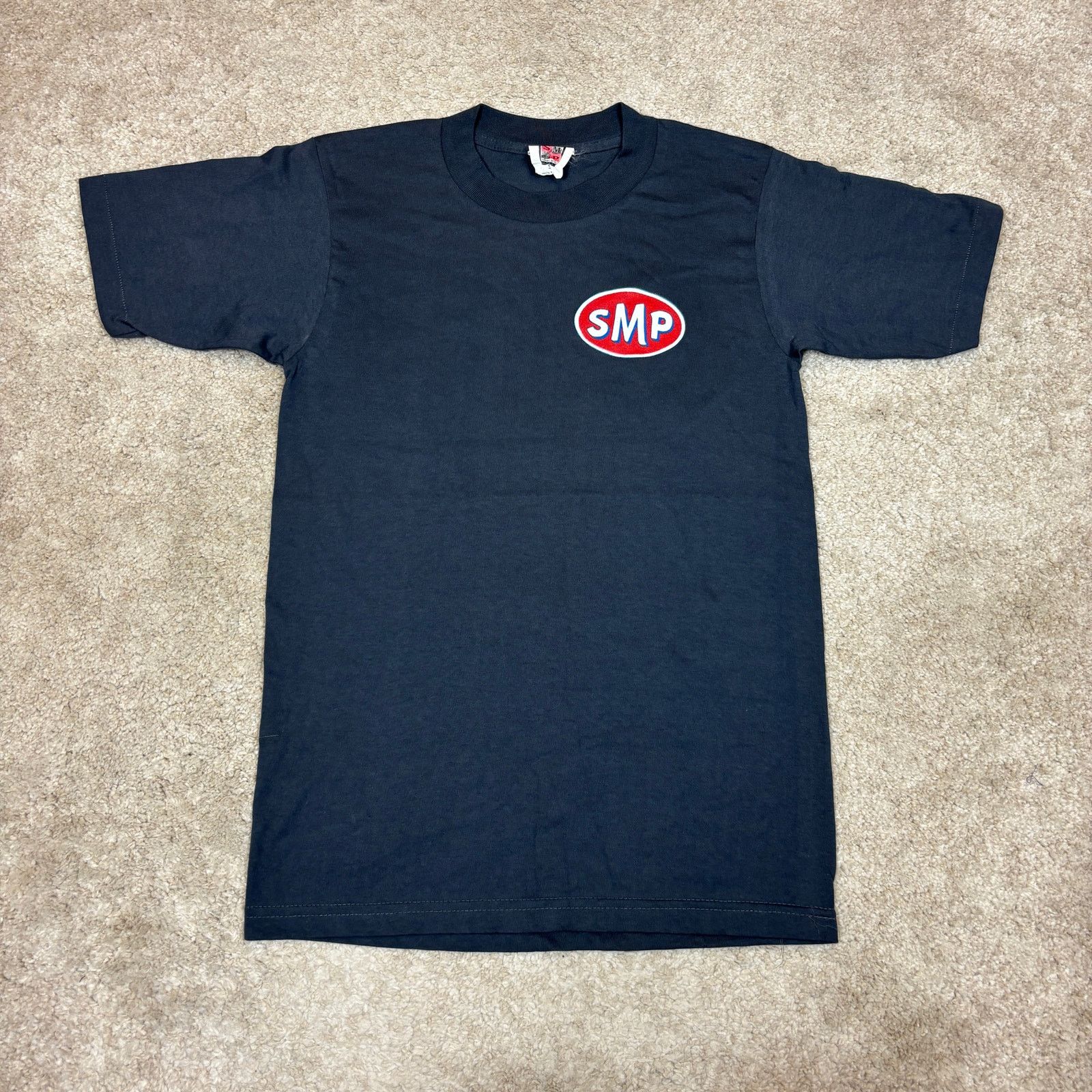 Vintage Vintage 90s SMP Skateboarding STP Parody Logo T Shirt Small Size US S / EU 44-46 / 1 - 2 Thumbnail
