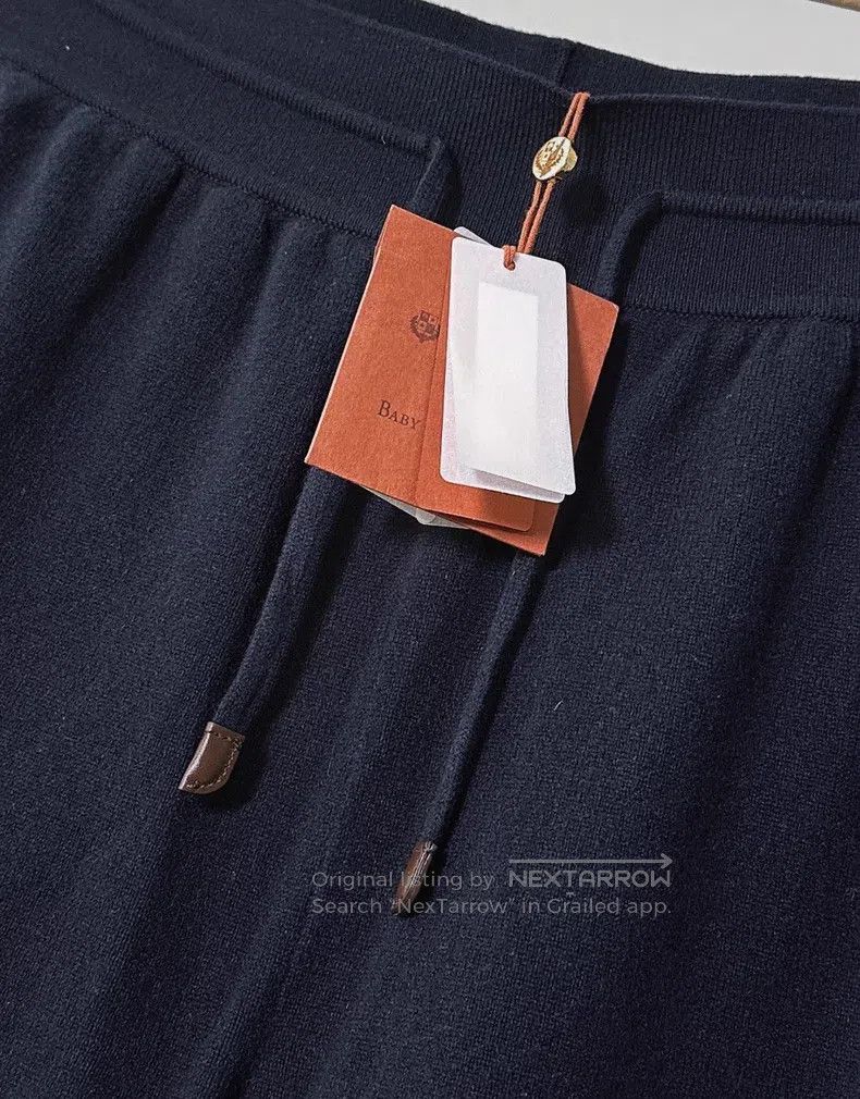 Loro Piana Loro Piana Merano Baby Cashmere Sweatpants Size US 34 / EU 50 - 3 Thumbnail