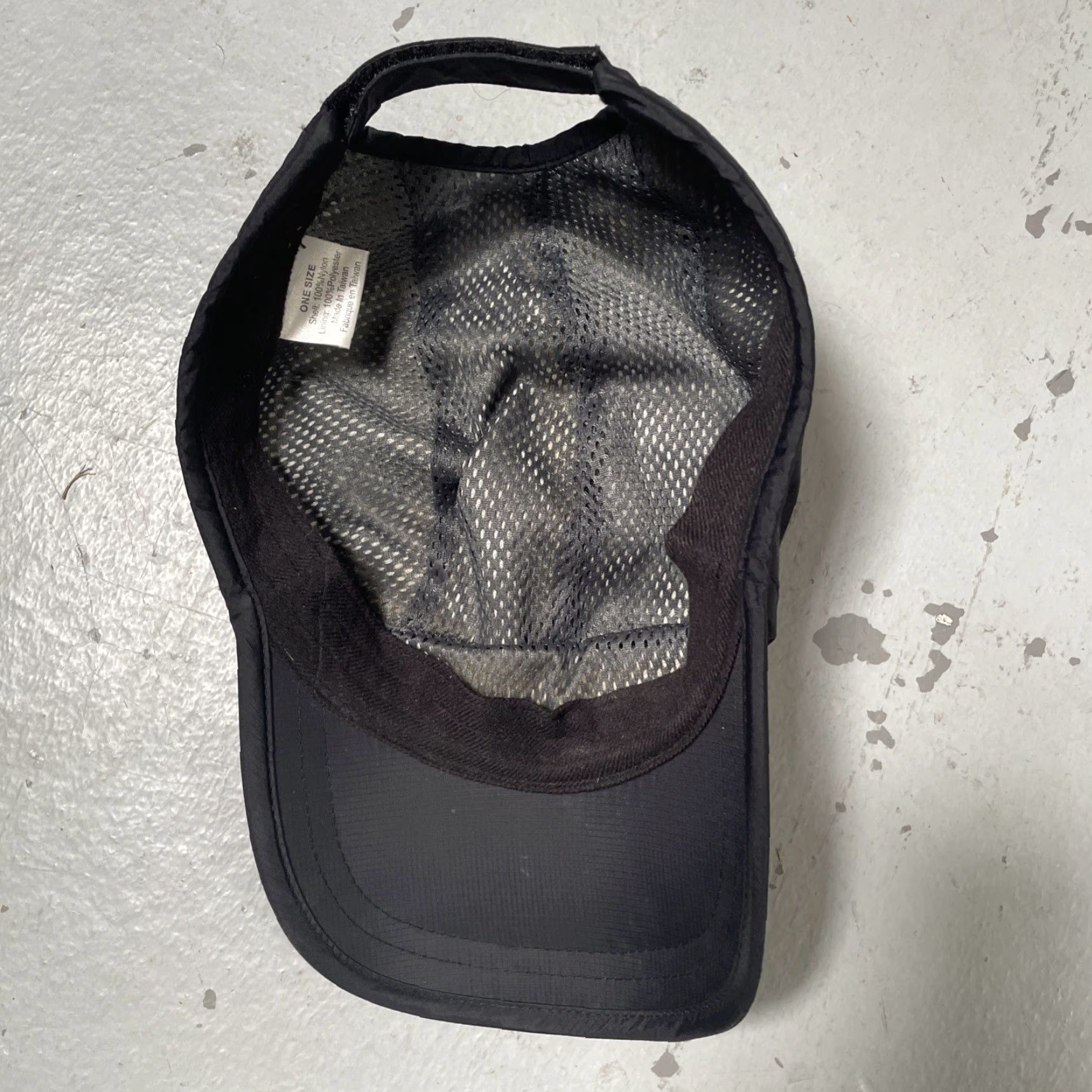 Marmot Marmot 5 Panel Black Nylon Ripstop Cap Strapback OS Outdoor Hiking Camp Gorp 90s Y2K Unisex Adults Size ONE SIZE - 7 Thumbnail