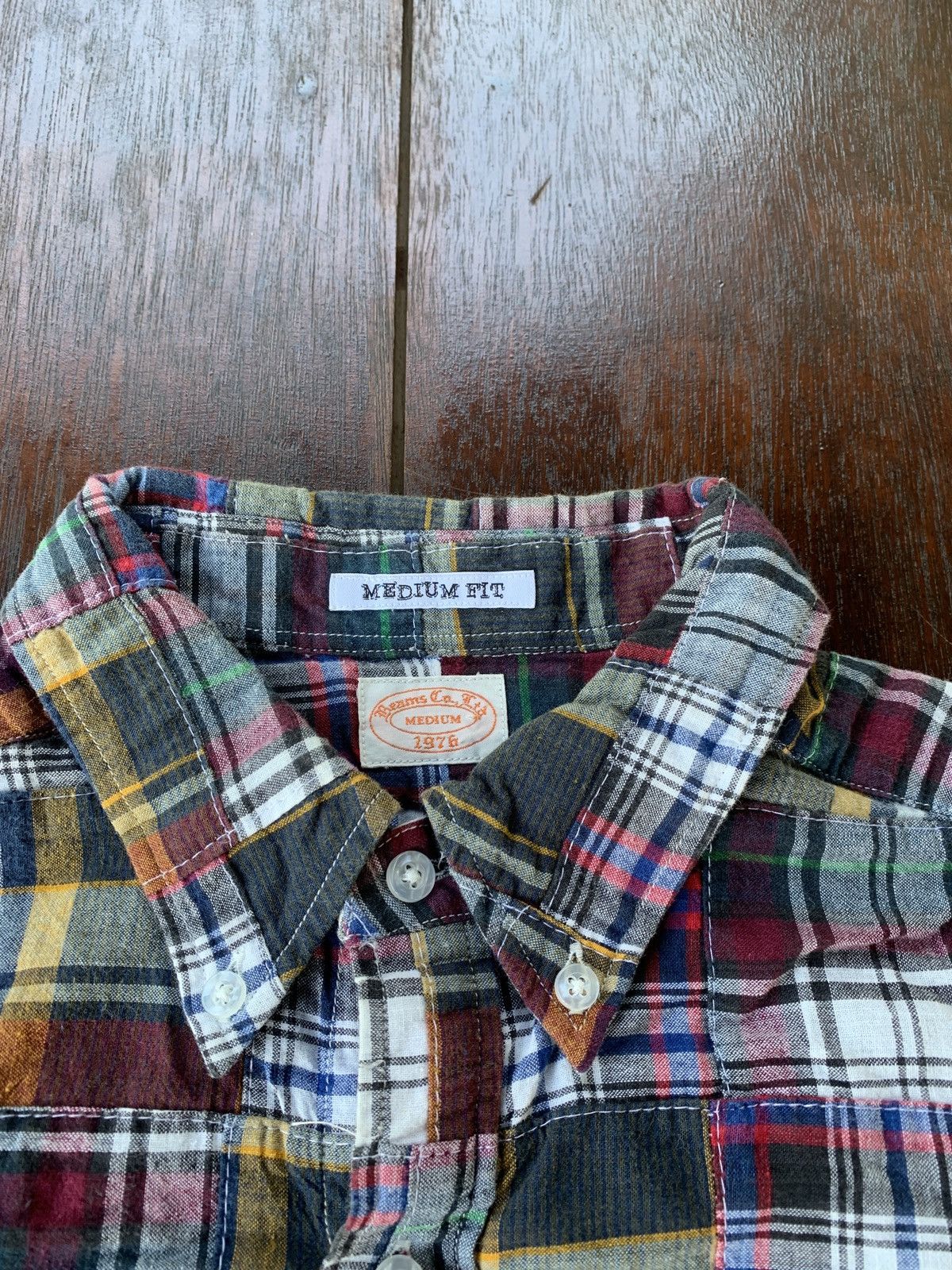 Beams Plus × Flannel × Japanese Brand Beams Japan patchwork flannel made in Japan Size US S / EU 44-46 / 1 - 4 Thumbnail