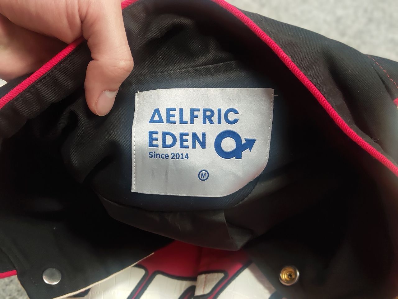 Vintage Aelfric Eden Blackair Vintage Racing Bomber Jacket Logo Y2K Size US M / EU 48-50 / 2 - 16 Thumbnail