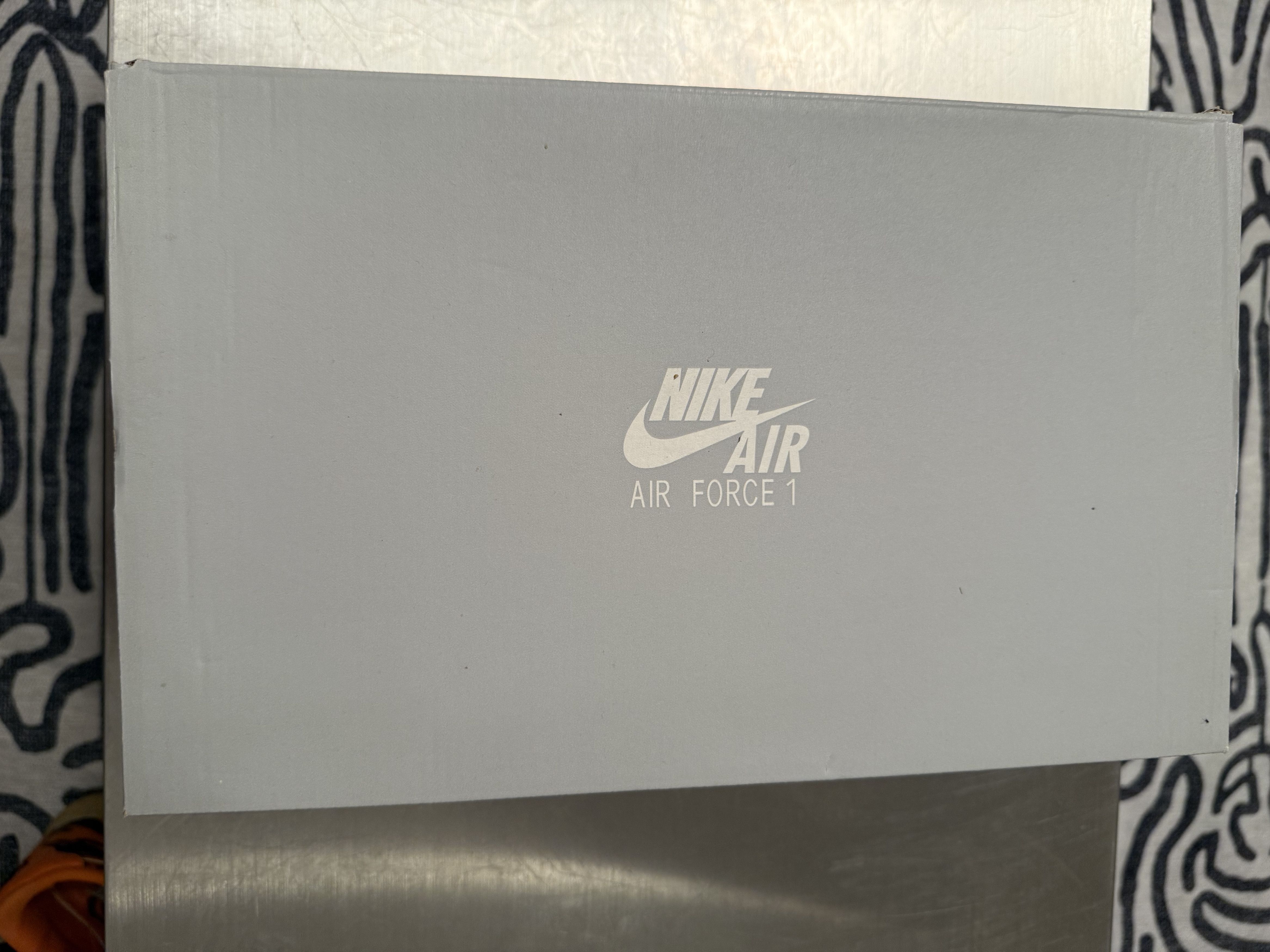 Nike 2020 Nike Air Force 1 Low Orange Skeleton Halloween Size US 8.5 / EU 41-42 - 3 Thumbnail