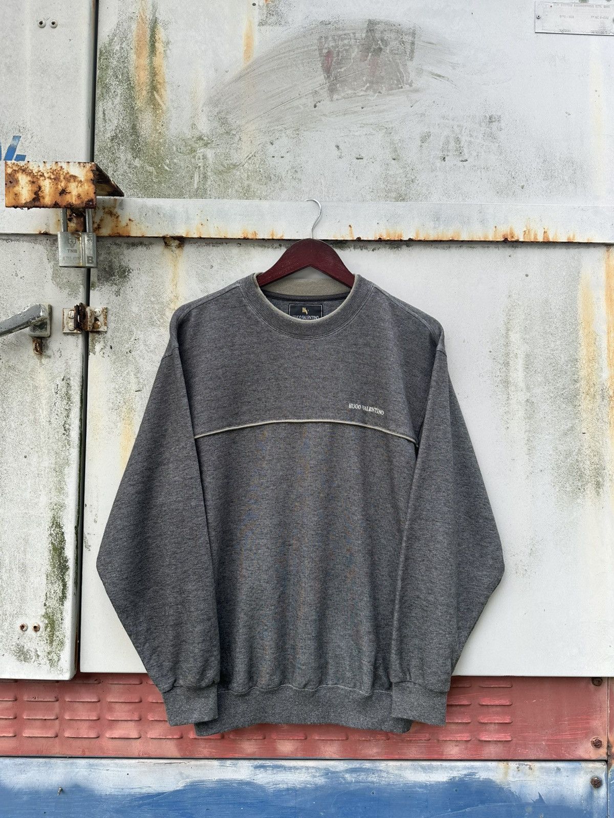 Hugo 👹Hugo Valentino Long Sleeves Crewneck Size US M / EU 48-50 / 2 - 2 Thumbnail