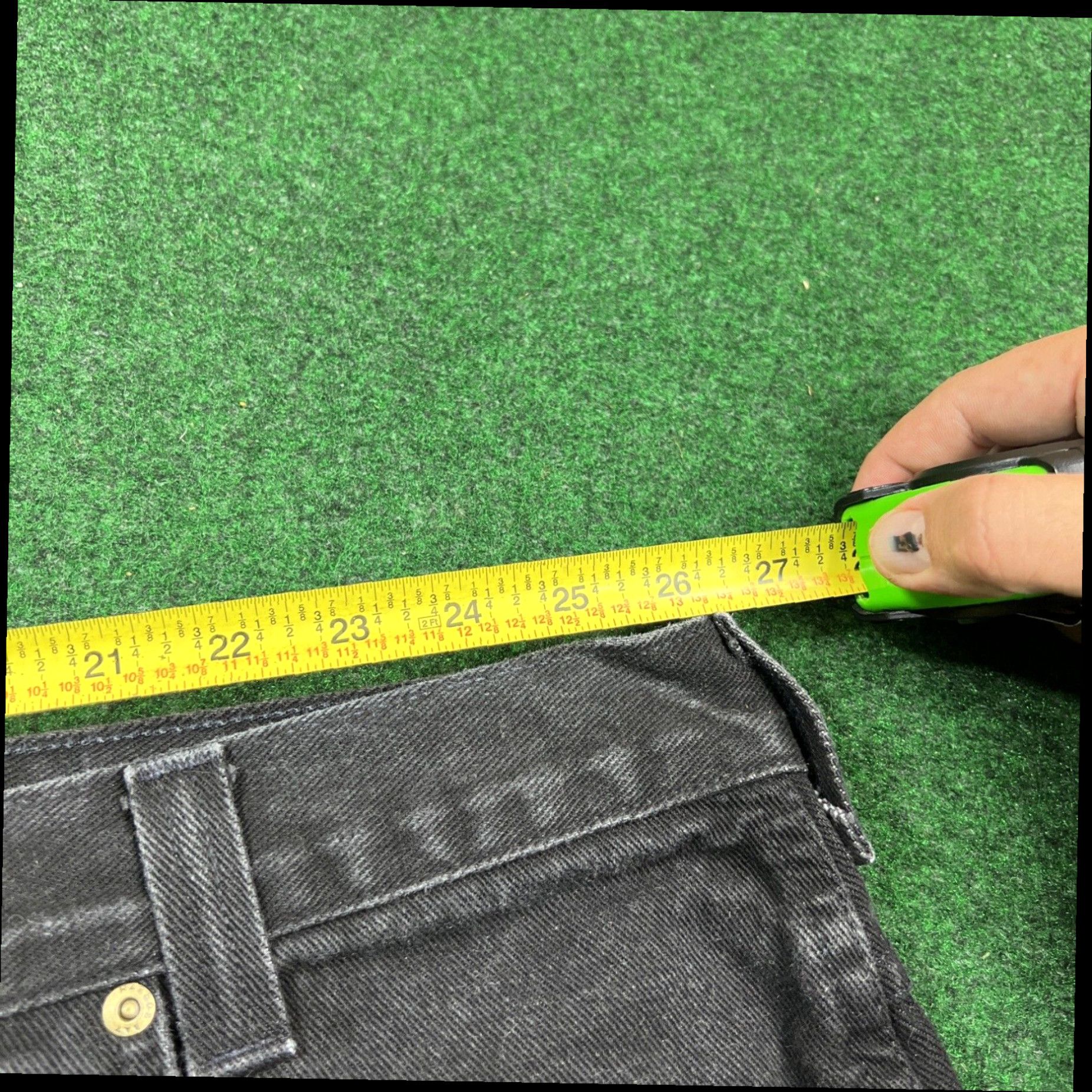 Vintage Harbour Bay Size 54x30 Black Jeans See Photos for Measurements Also Size US 38 / EU 54 - 4 Thumbnail