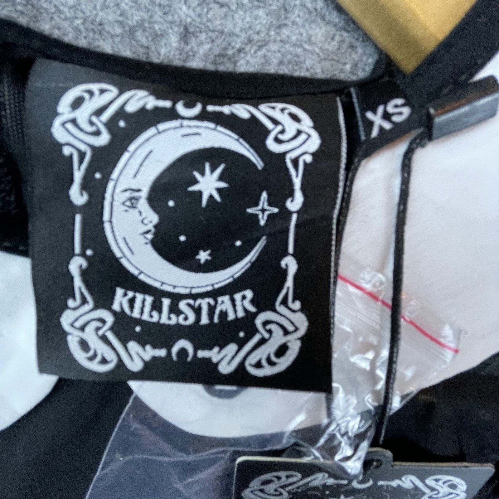 Killstar Killstar Nunsense Collar Top Womens XS Black Goth Witchcore Size XS / US 0-2 / IT 36-38 - 4 Thumbnail