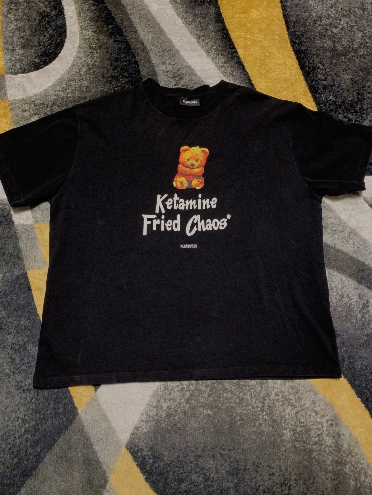 Pleasures Pleasures Ketamine Friend Chaos T-Shirt Size ONE SIZE - 1 Thumbnail
