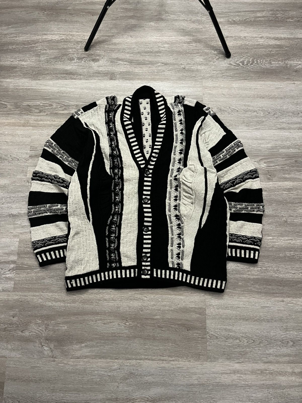 Carlo Colucci Rare Vintage 80’ 90’ CARLO COLUCCI Cardigan Sweater Size US M / EU 48-50 / 2 - 1 Thumbnail
