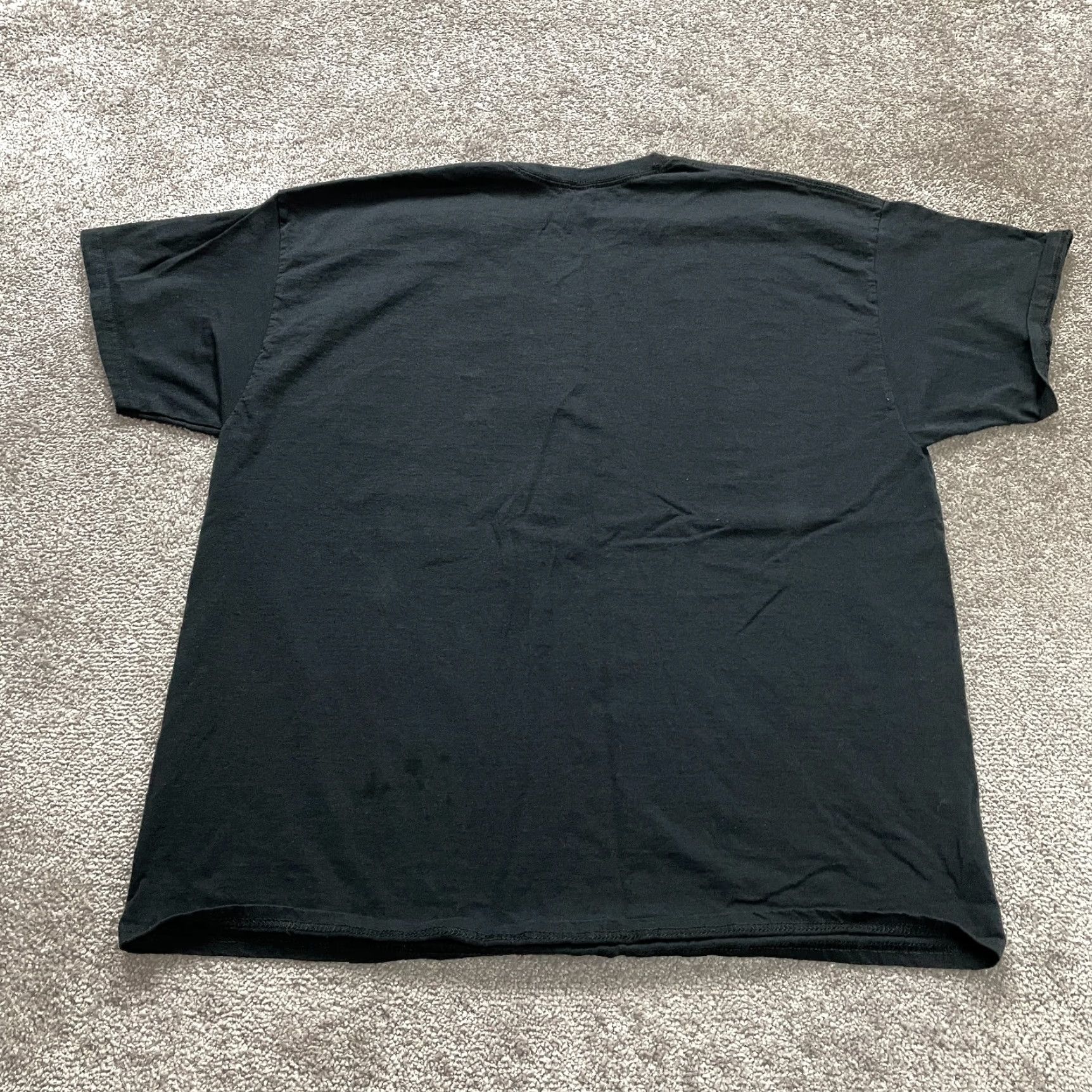 Gildan VINTAGE Gildan Ultra Cotton T-Shirt Unisex Adults 2XL Black Halloween Crew Neck Graphic Tee Size US XXL / EU 58 / 5 - 2 Thumbnail