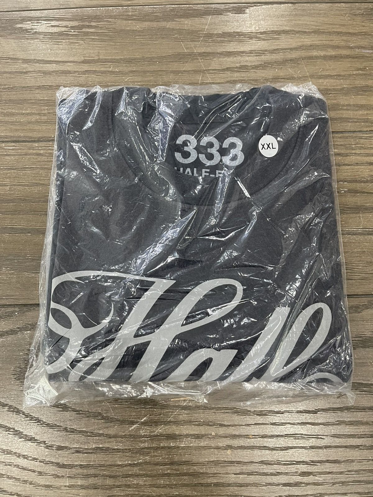 Designer × Half Evil ⚡️ Half Evil 333 Script Tee Shirt Vintage Black 2XL XXL ⚡️ Size US XXL / EU 58 / 5 - 7 Thumbnail