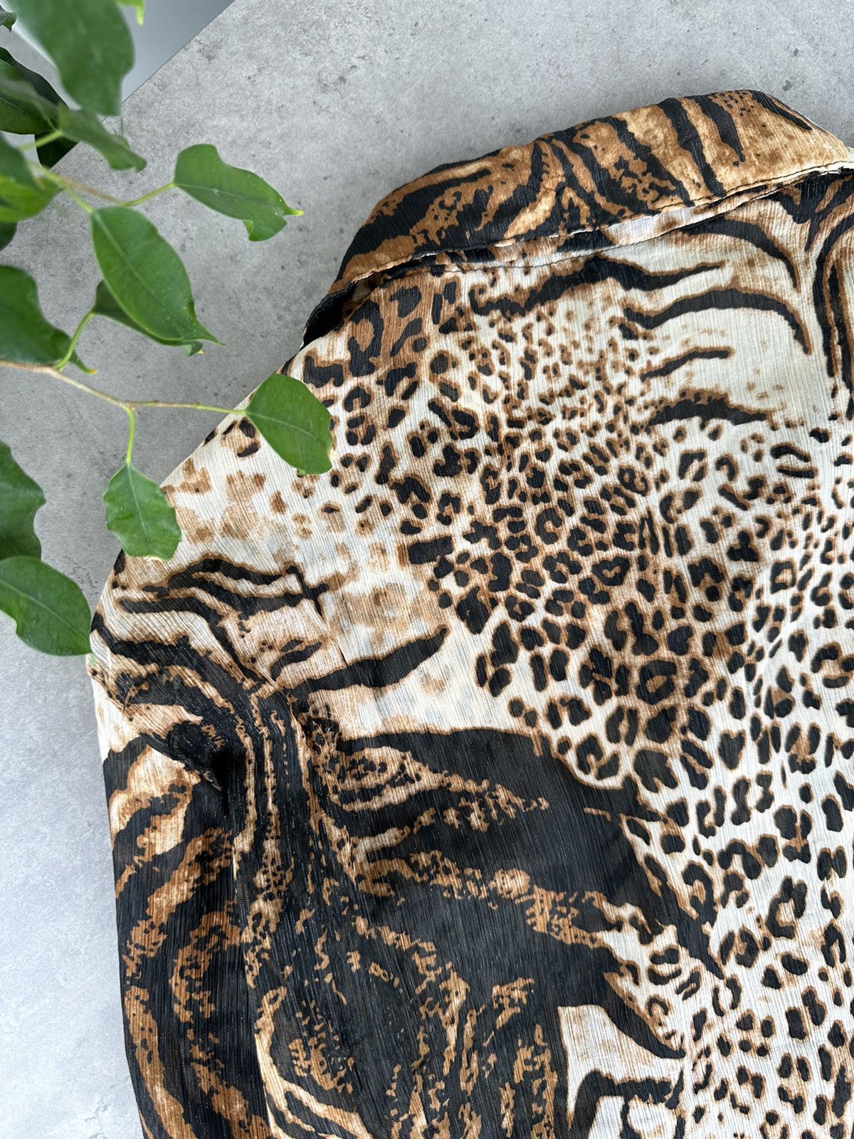 Just Cavalli × Roberto Cavalli Roberto Cavalli Blouse Size M / US 6-8 / IT 42-44 - 12 Thumbnail