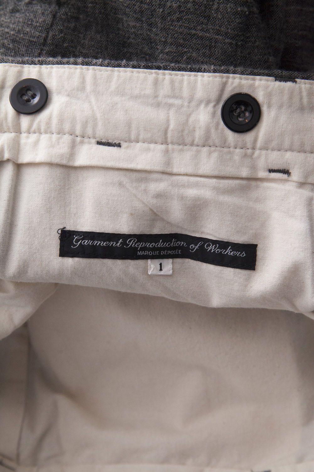 Garment Reproduction of Workers French antique work pants reproduction Size US 31 - 6 Thumbnail