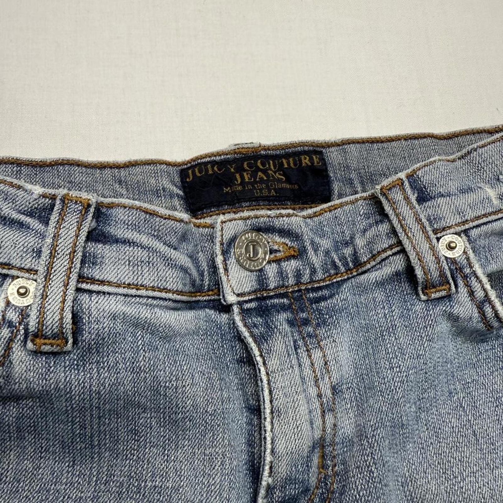 Juicy Couture Jeans Vintage Juicy Couture ultra low rise bootcut jeans heel bite Size 28" / US 6 / IT 42 - 1 Thumbnail