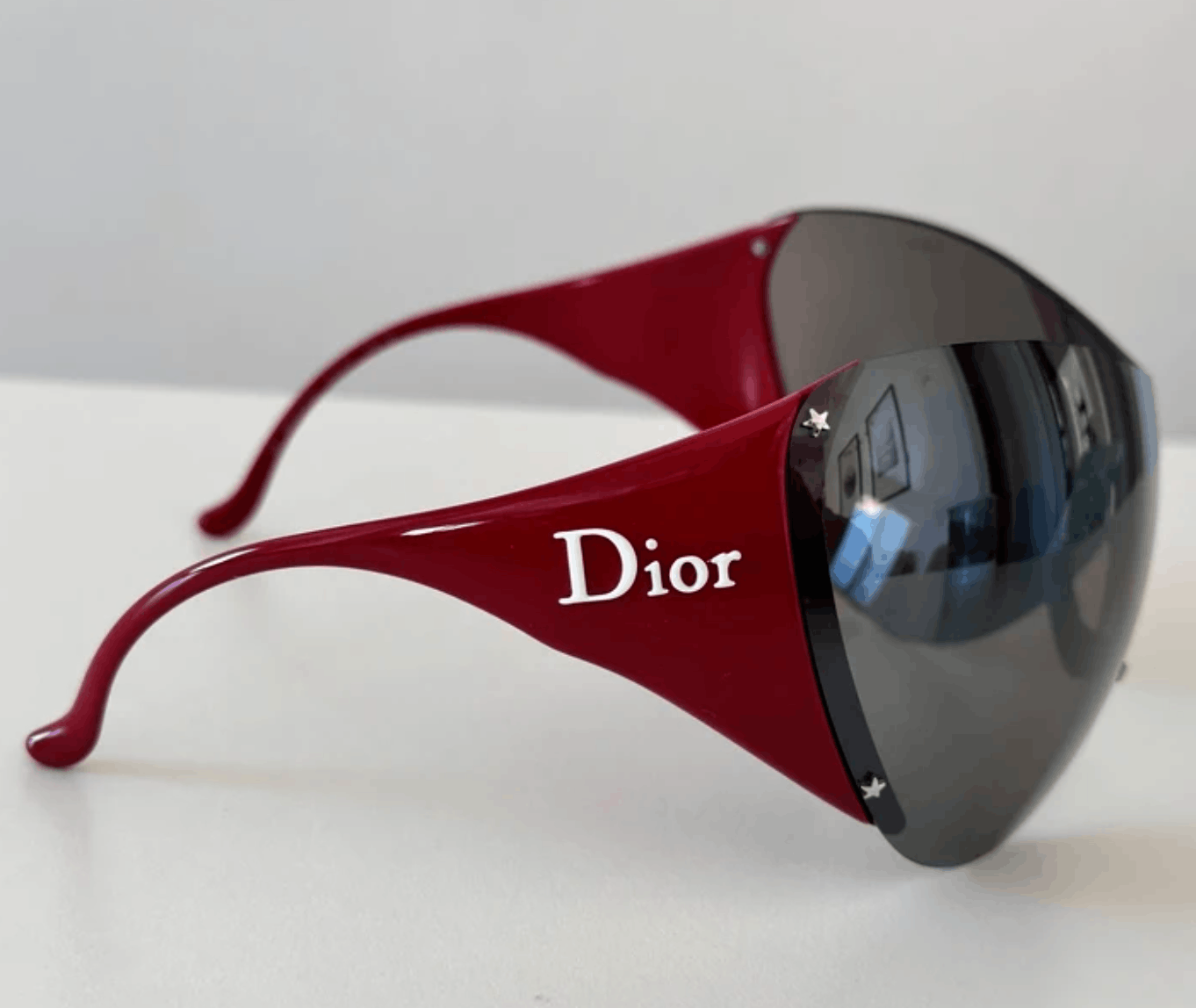 Dior Dior Sunglasses Ski Pop Mask Shield Sport Bike Vintage Size ONE SIZE - 2 Thumbnail