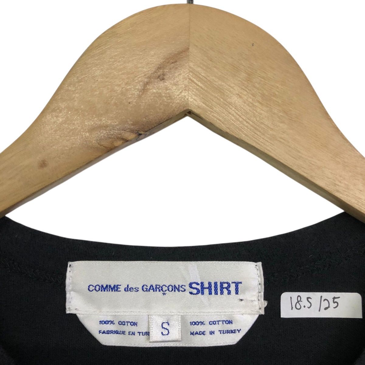 Comme des Garcons SHIRT ‘Rare!! COMME des GARCONS SHIRT Black printed tee Size US S / EU 44-46 / 1 - 6 Thumbnail