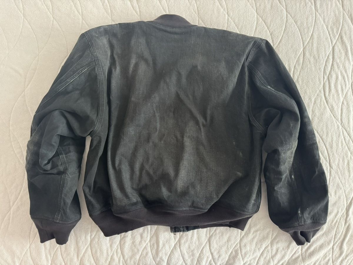 Balenciaga Balenciaga Padded Denim Bomber Jacket, M – CROC (Black/Blue) Size US M / EU 48-50 / 2 - 2 Thumbnail