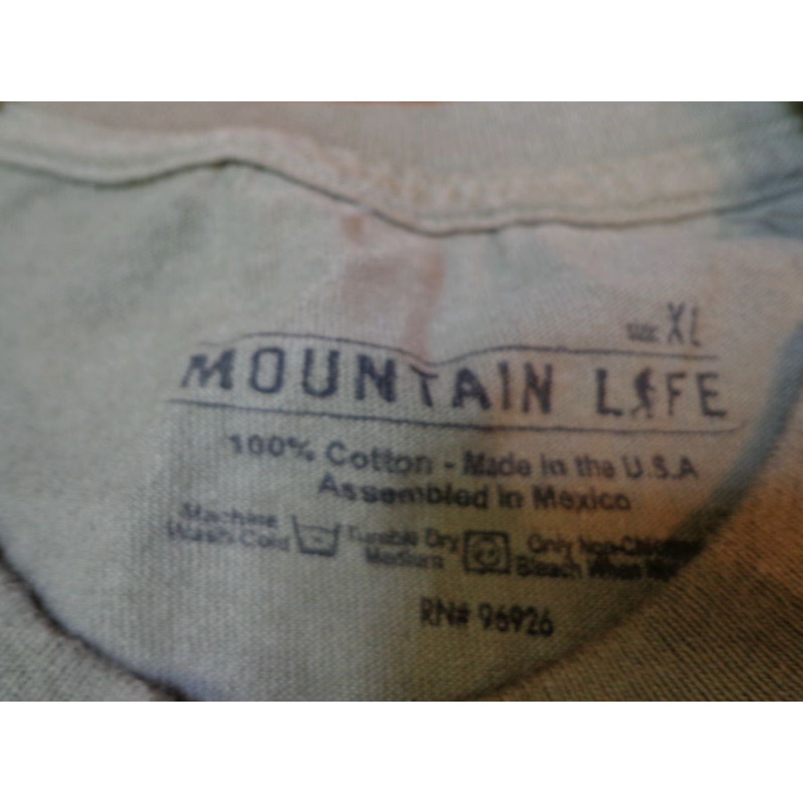 The Mountain The Mountain Mountain Life Skagway Alaska Hunting XL Green T-Shirt Mens Graphic Tee Short Sleeve 100% Cotton Regular Size XL Size US XL / EU 56 / 4 - 4 Thumbnail