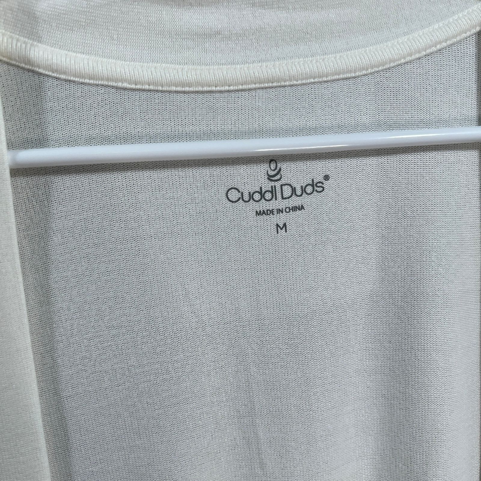 Other Cuddl Duds Seriously Soft 2-Piece Tee & Wrap Set Hthr Size M / US 6-8 / IT 42-44 - 6 Thumbnail