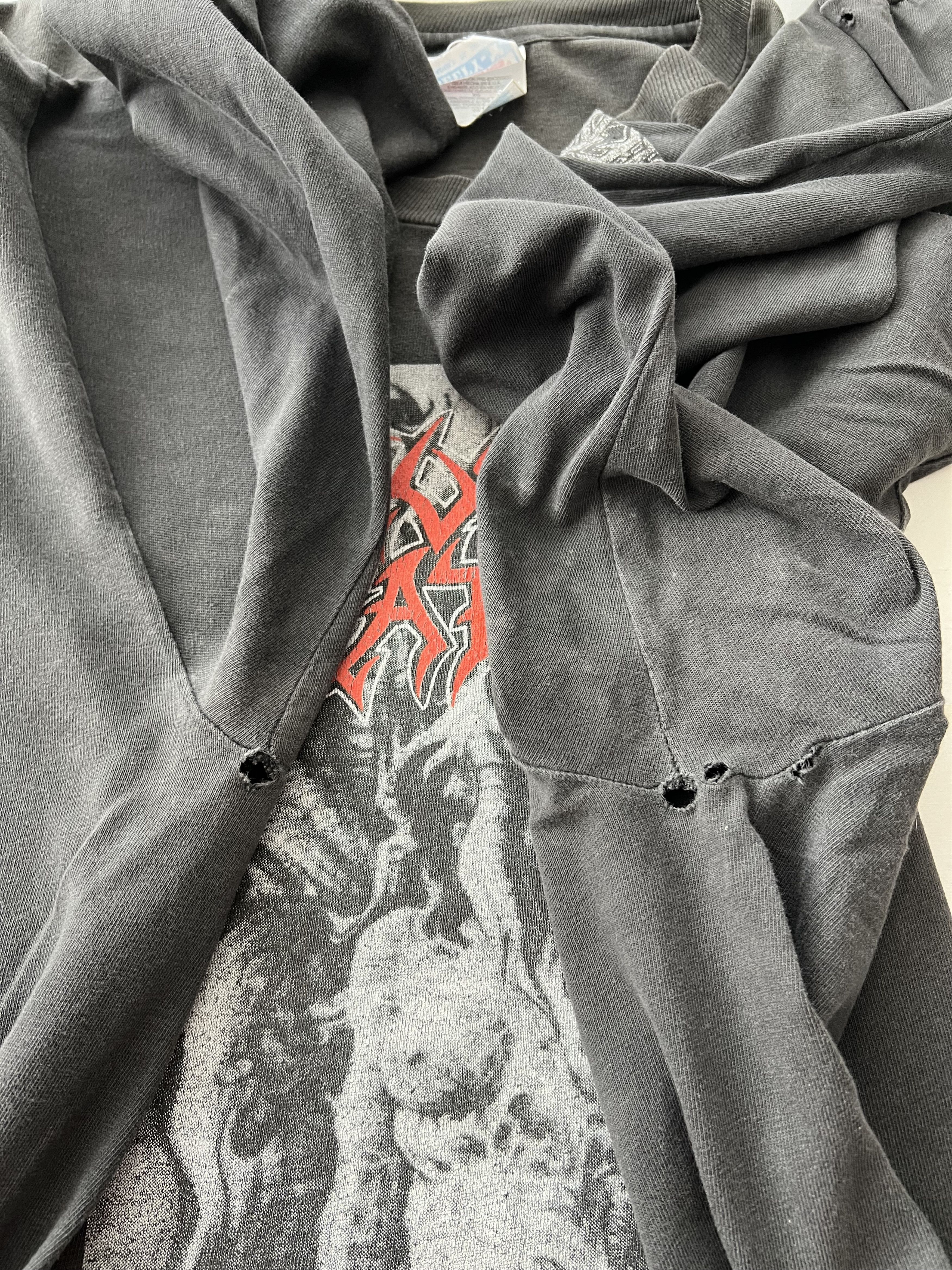 Band Tees Vintage 1995 Malevolent Creation Eternal Long Sleeve Size US XL / EU 56 / 4 - 15 Thumbnail