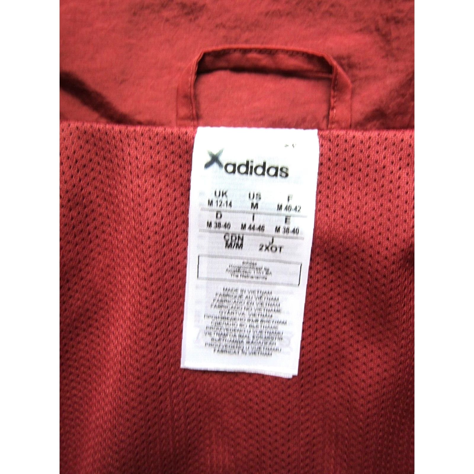 Adidas Adidas Big Logo Pink Orange Black Front Pocket Full Zip Track Jacket Men Large Size US L / EU 52-54 / 3 - 4 Thumbnail