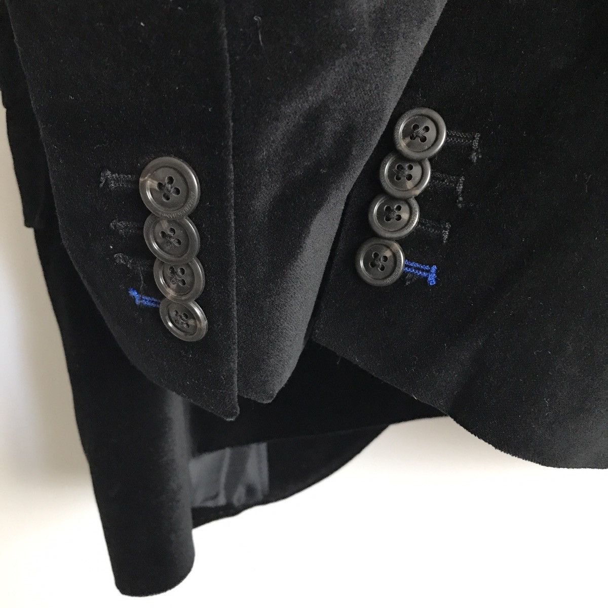 Armani Exchange Armani Exchange Velvet Black Blazer Smoking Jacket Mens M Size 36R - 4 Thumbnail