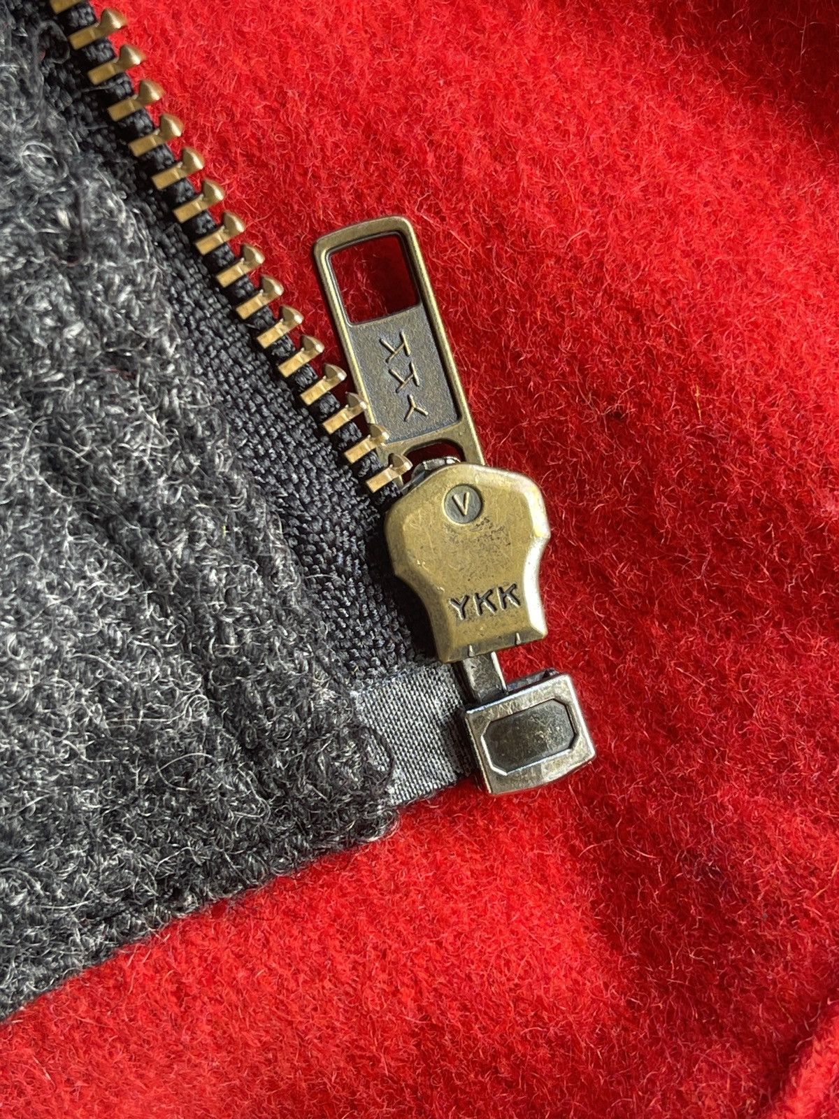 Japanese Brand Vintage 90s Boite Fraiche Homme Wool Bomber Jacket Size US M / EU 48-50 / 2 - 10 Thumbnail